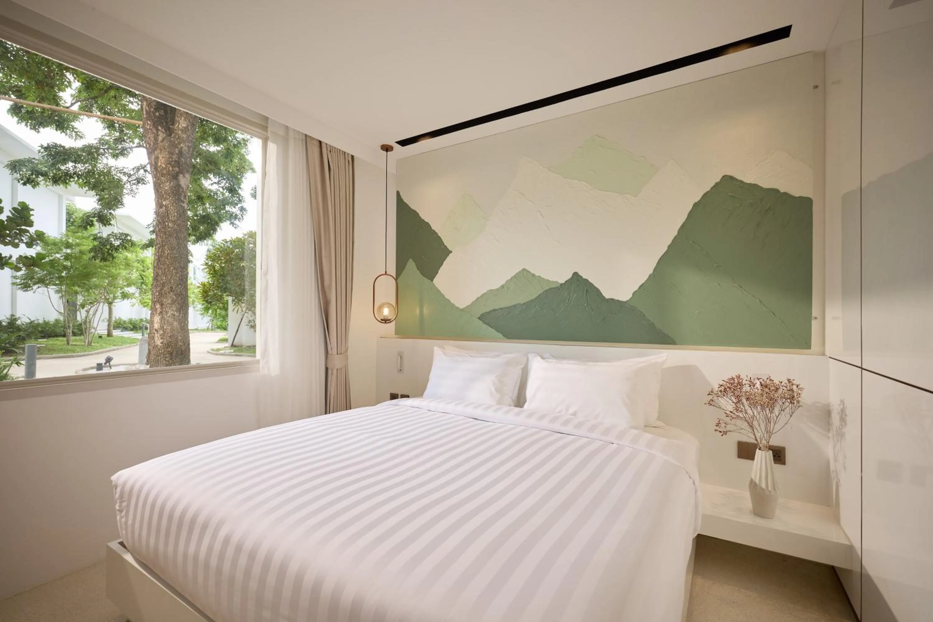 Bed in Mont Fleur Hotel