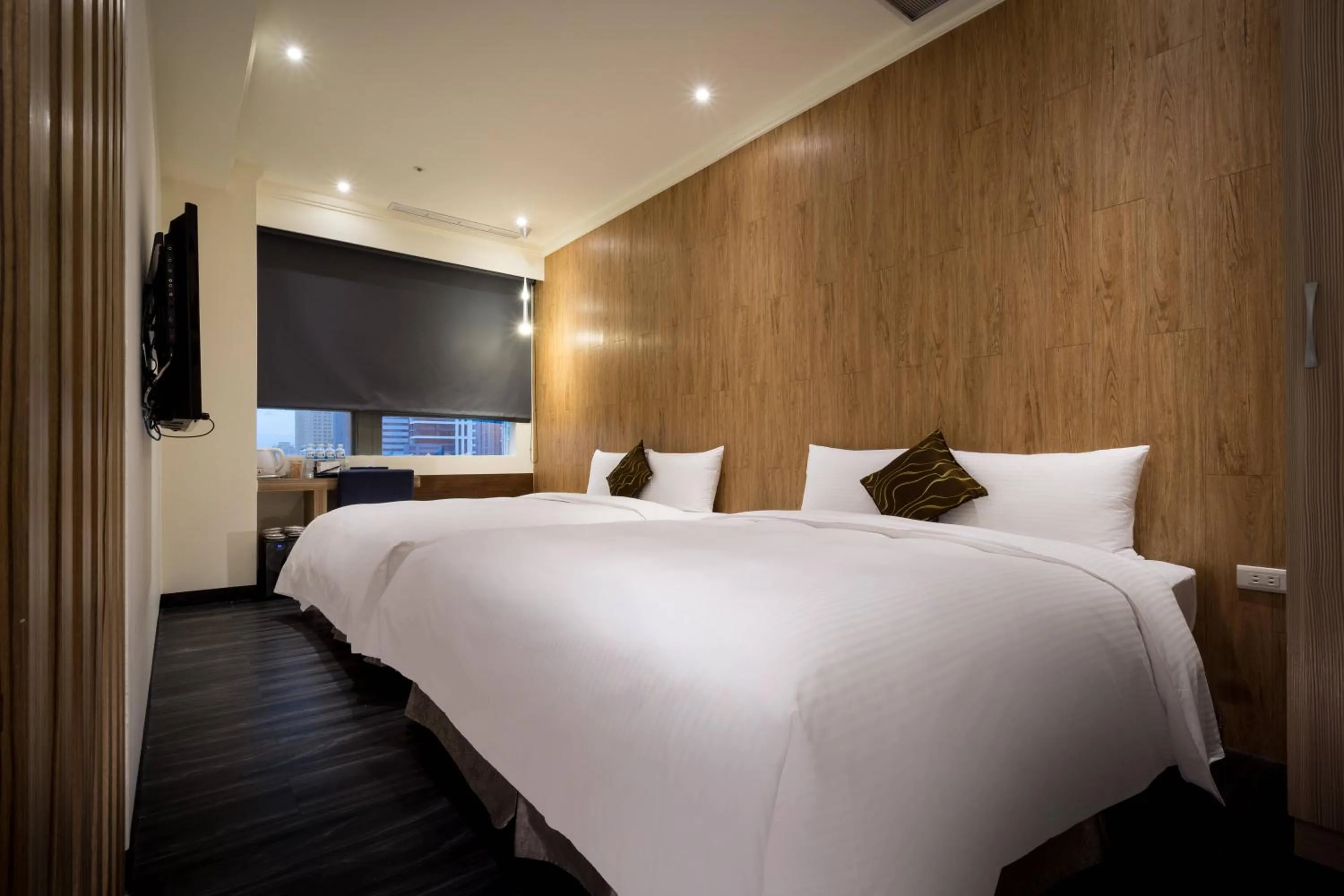 Bed in Merryday Hotel Banqiao