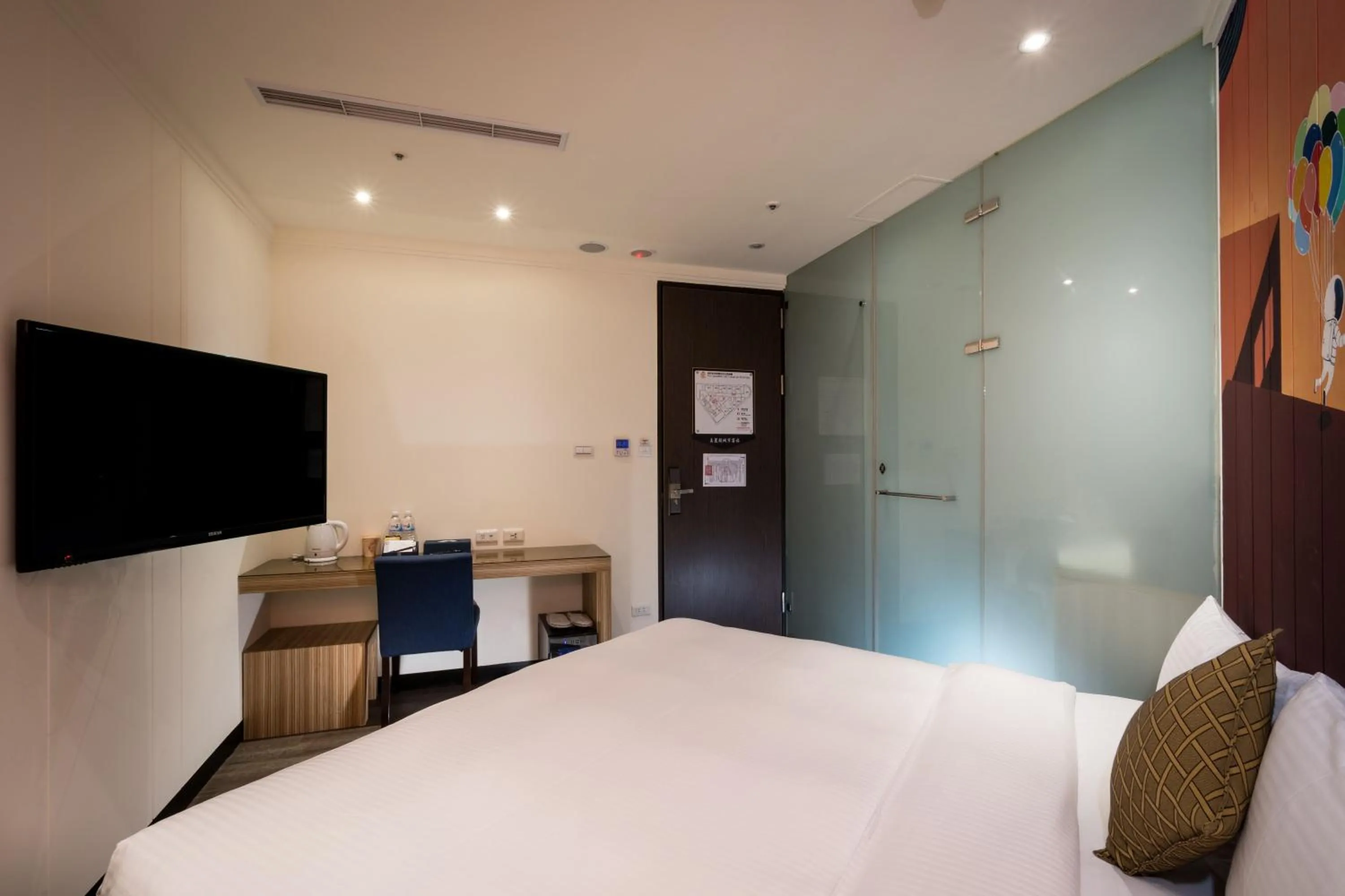 Bed in Merryday Hotel Banqiao