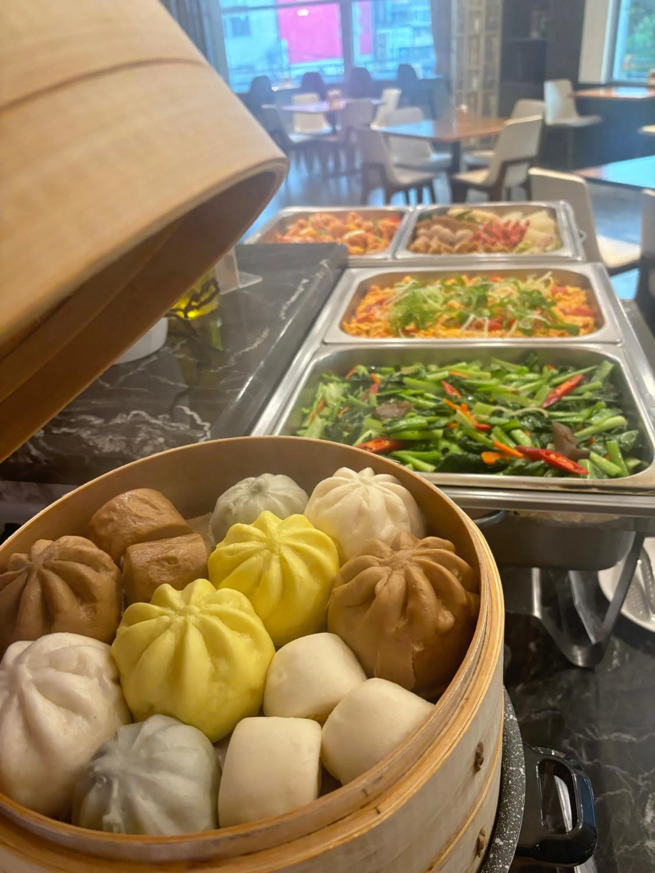 Breakfast in Merryday Hotel Banqiao