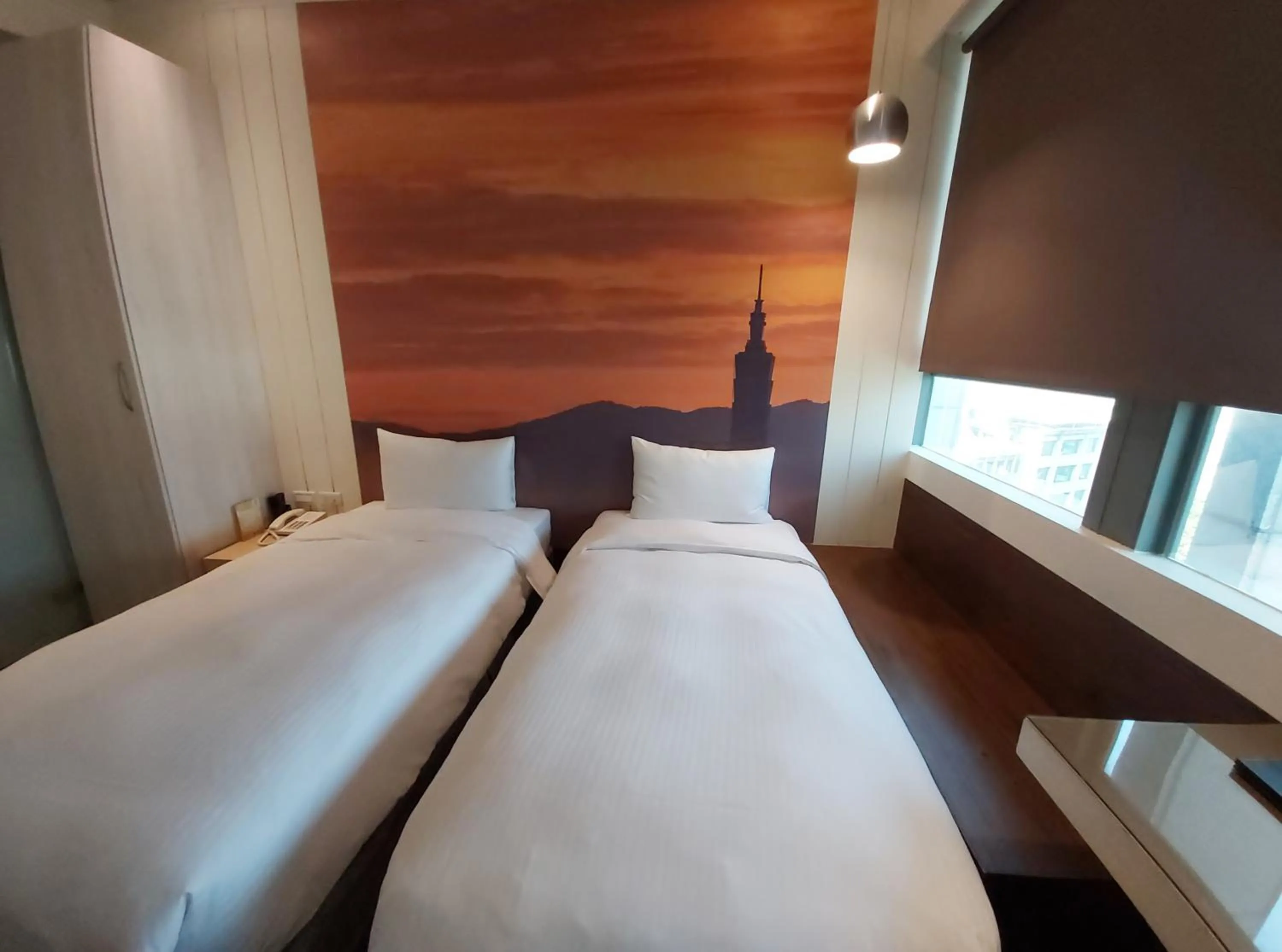 Bed in Merryday Hotel Banqiao