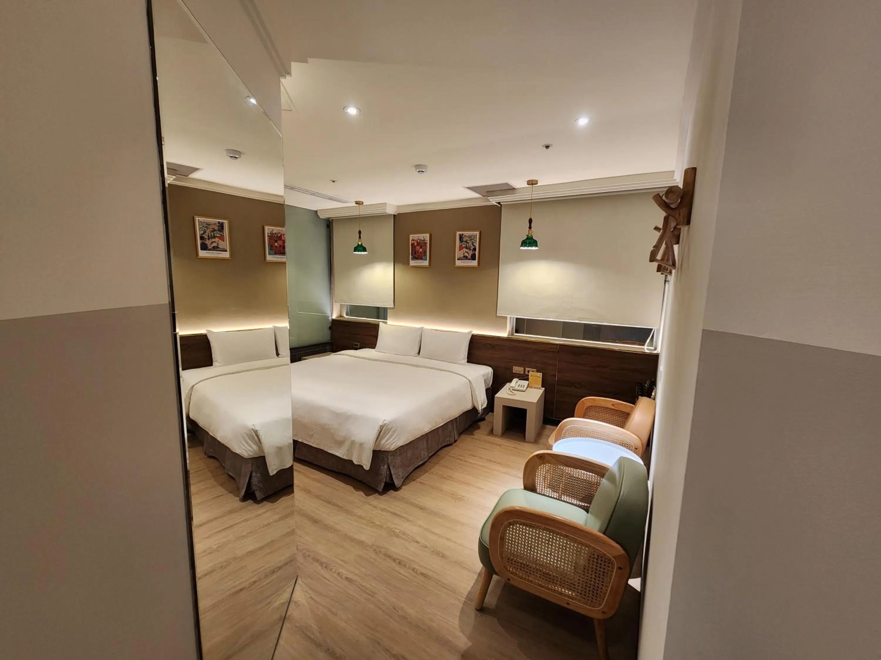 Photo of the whole room, Bed in Merryday Hotel Banqiao