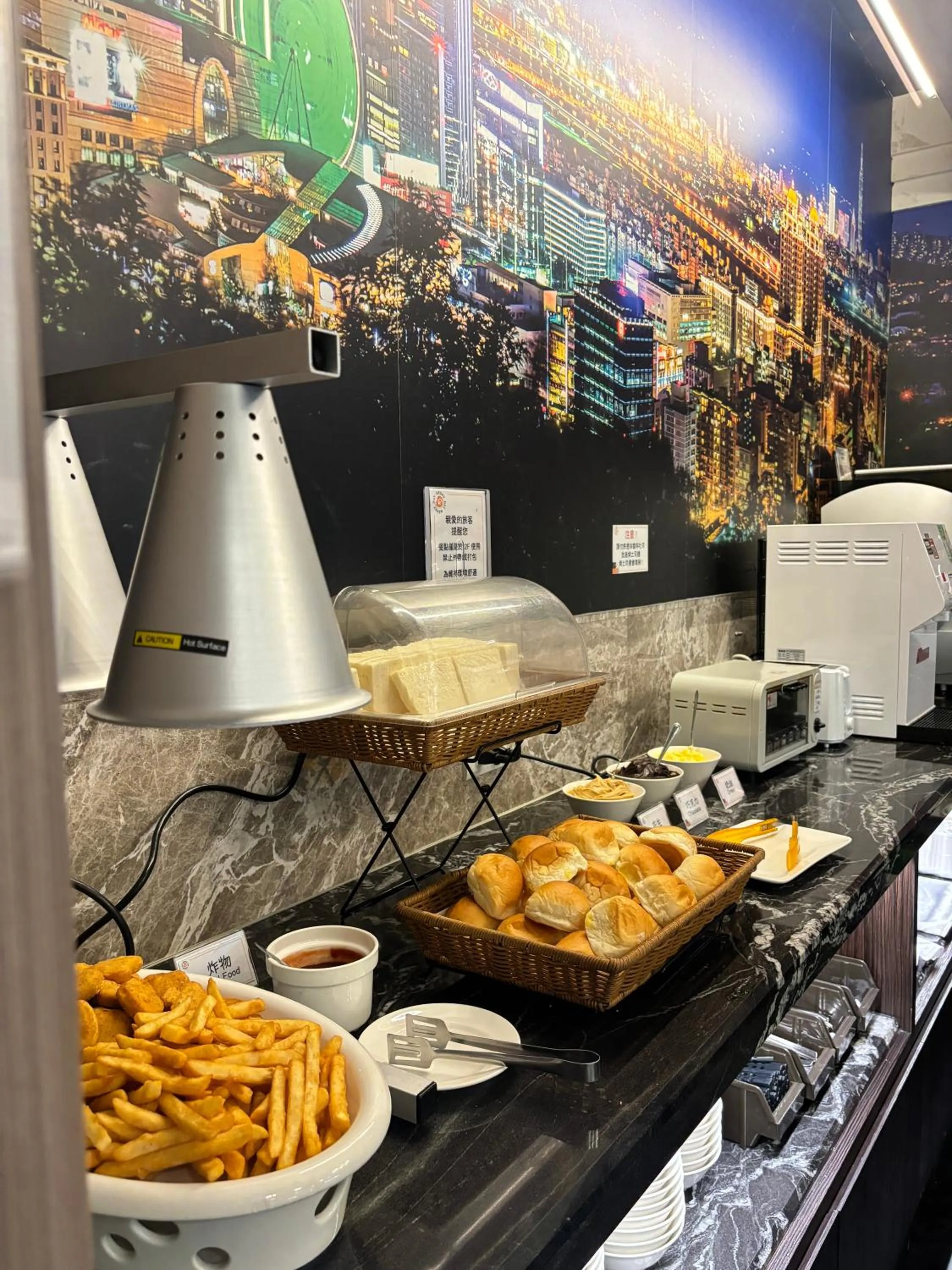 Breakfast in Merryday Hotel Banqiao