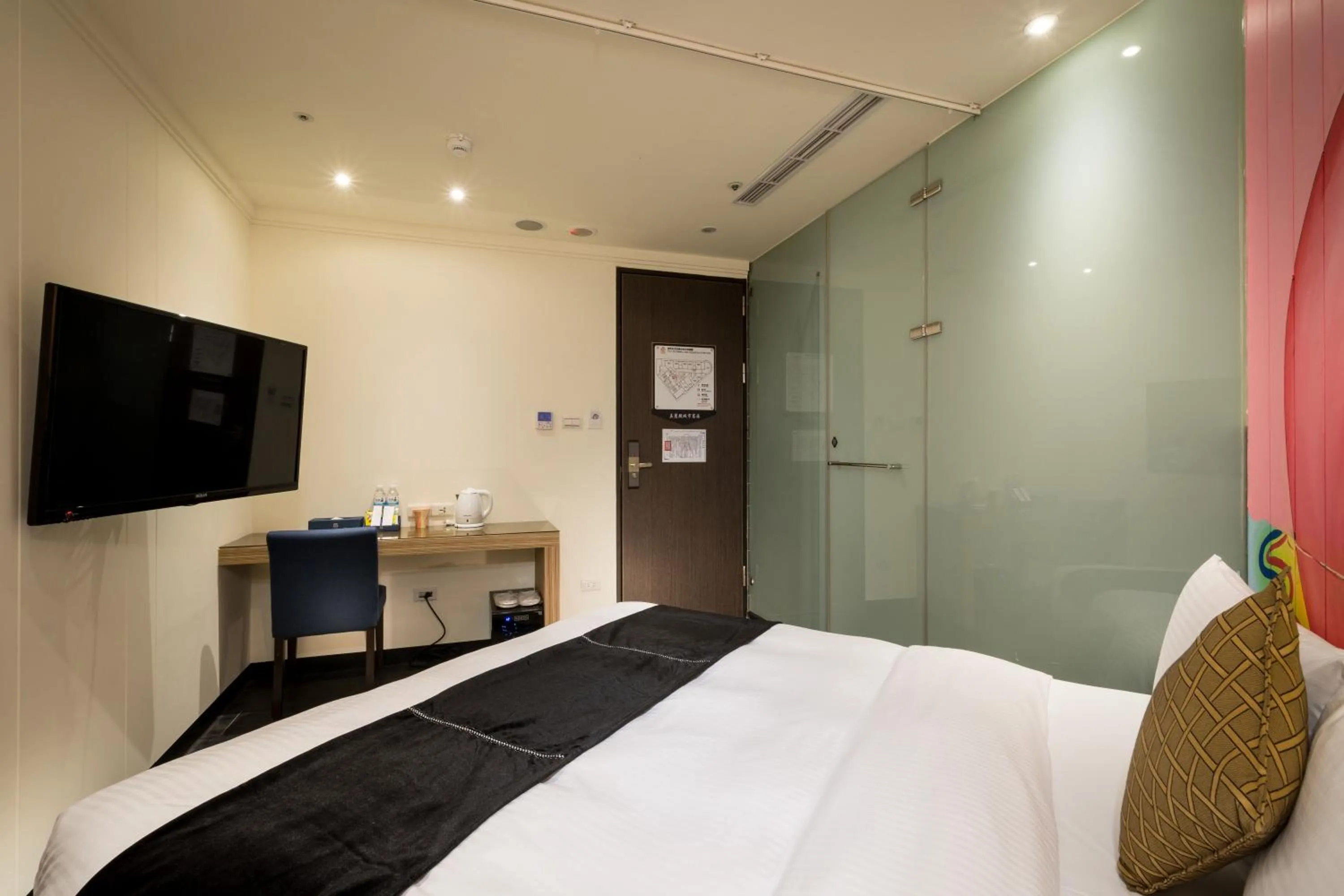 Bed in Merryday Hotel Banqiao