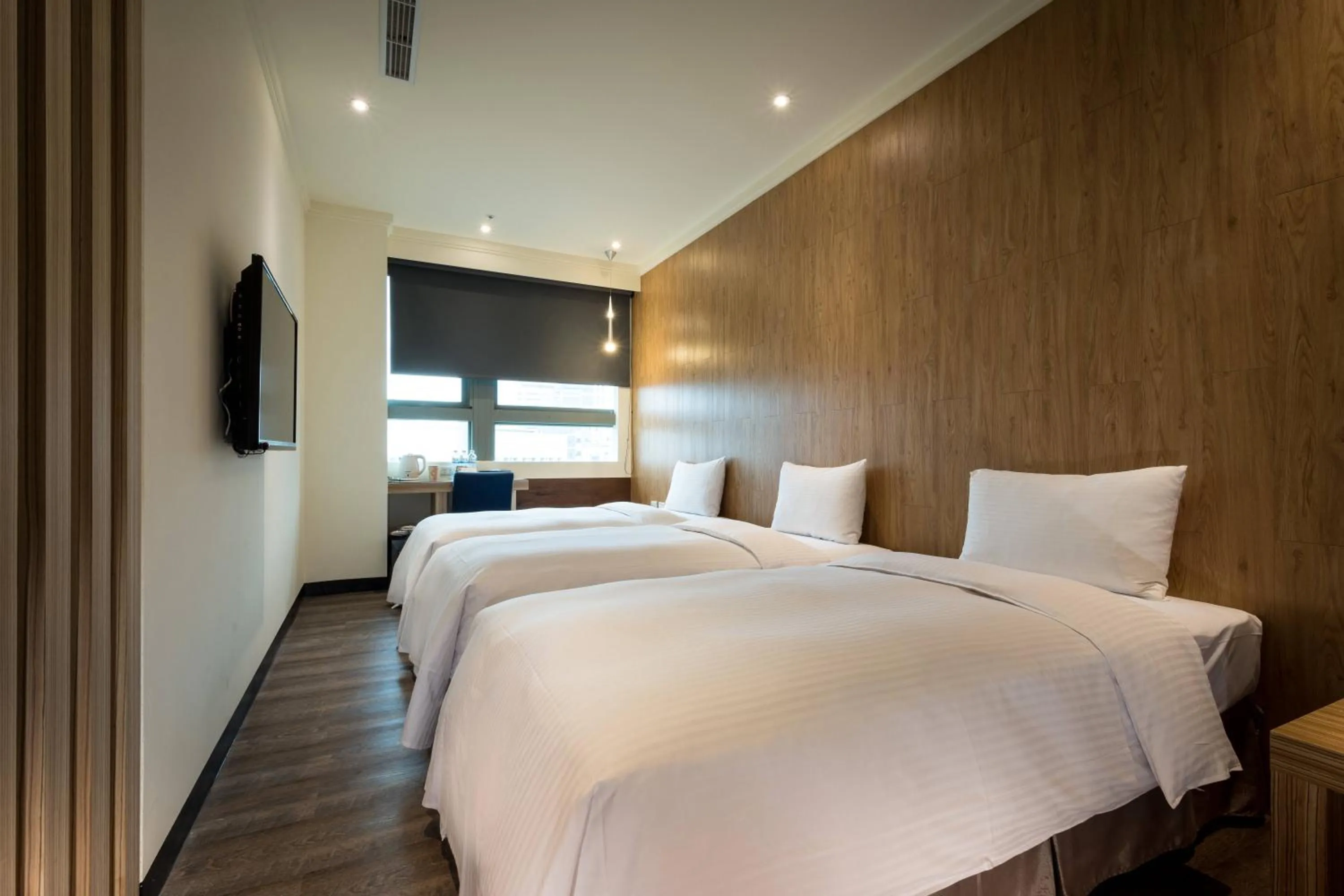 Bed in Merryday Hotel Banqiao