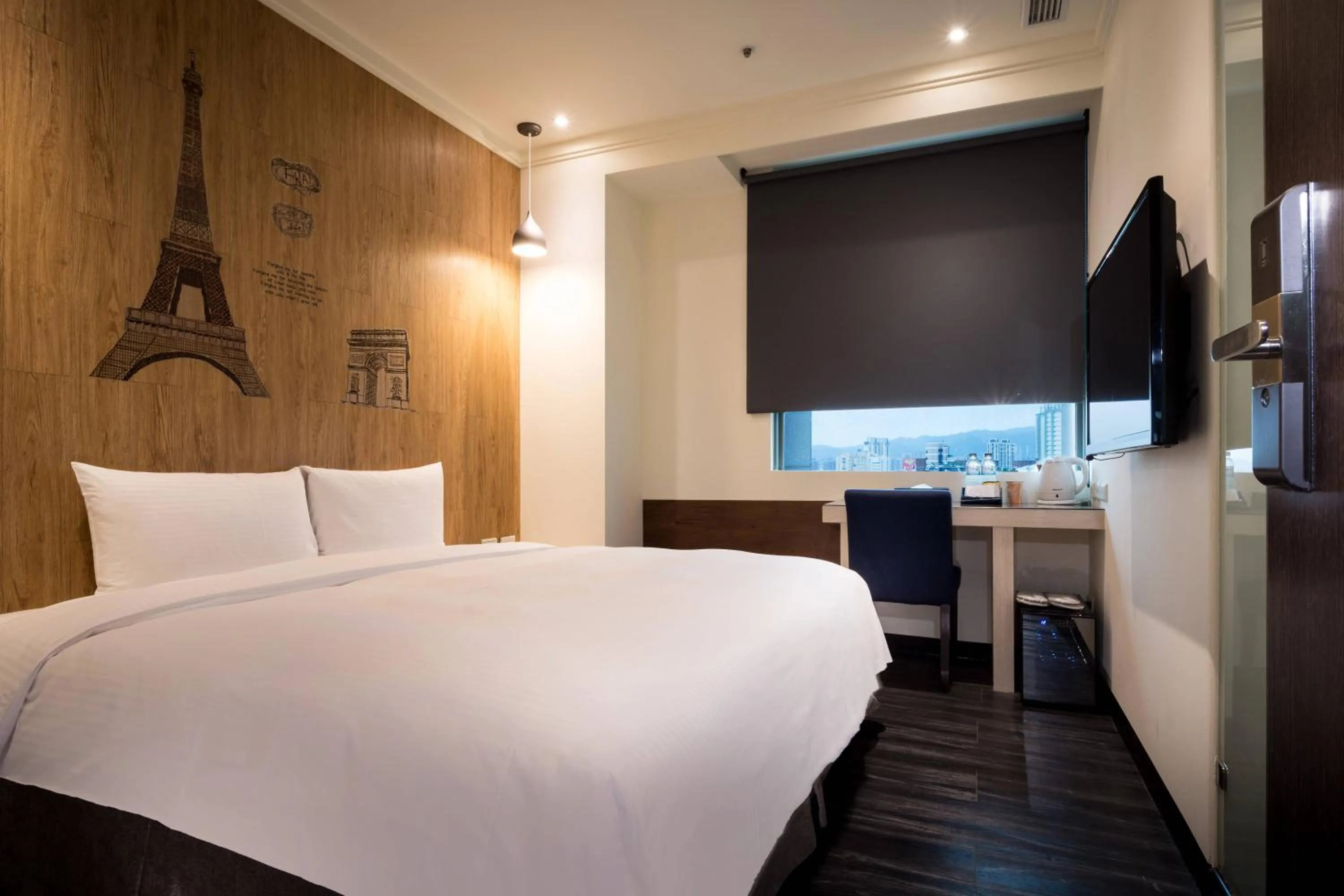 Bed in Merryday Hotel Banqiao