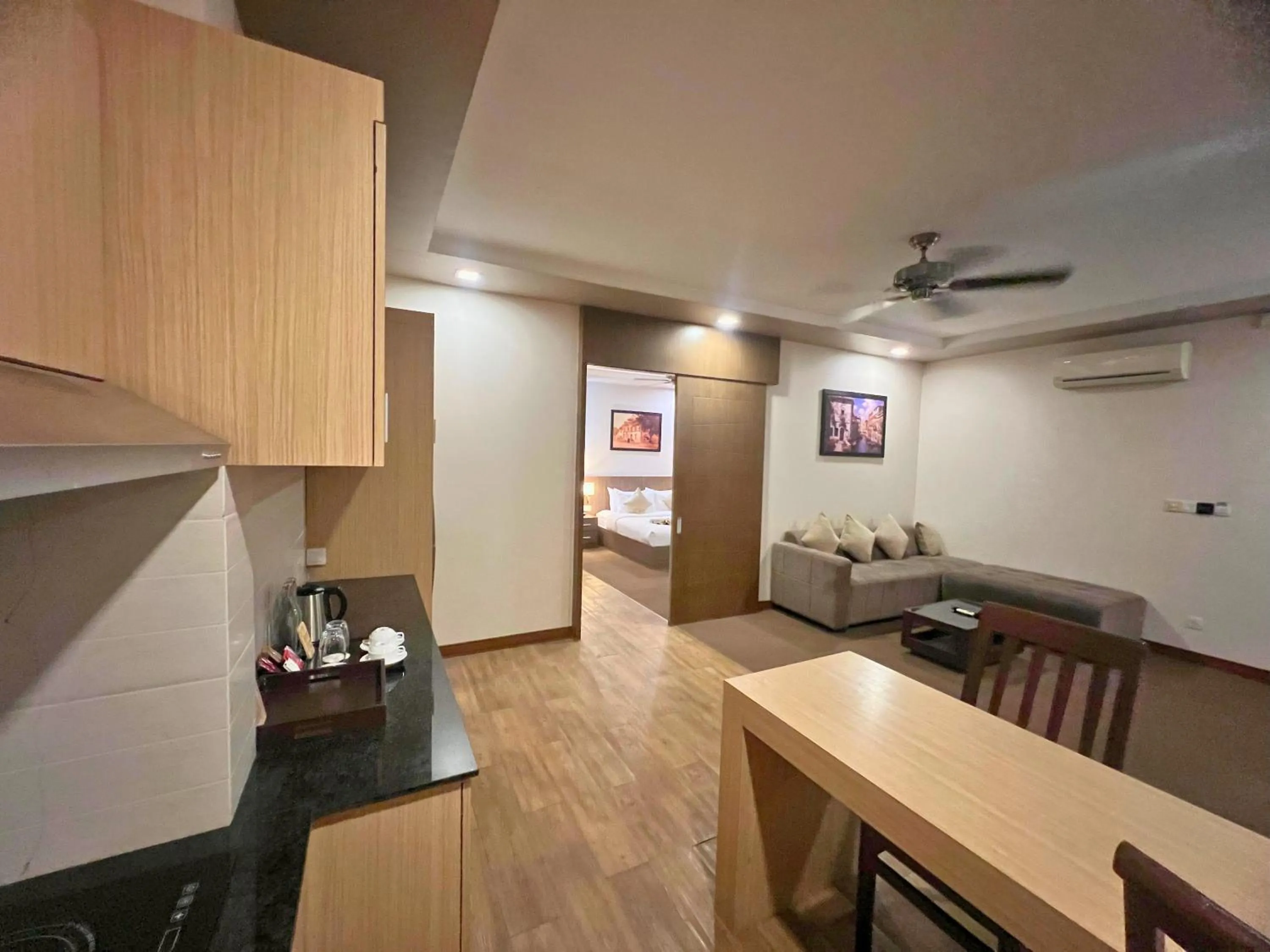 Kitchen or kitchenette in Anik Boutique Hotel & Spa on Norodom Blvd