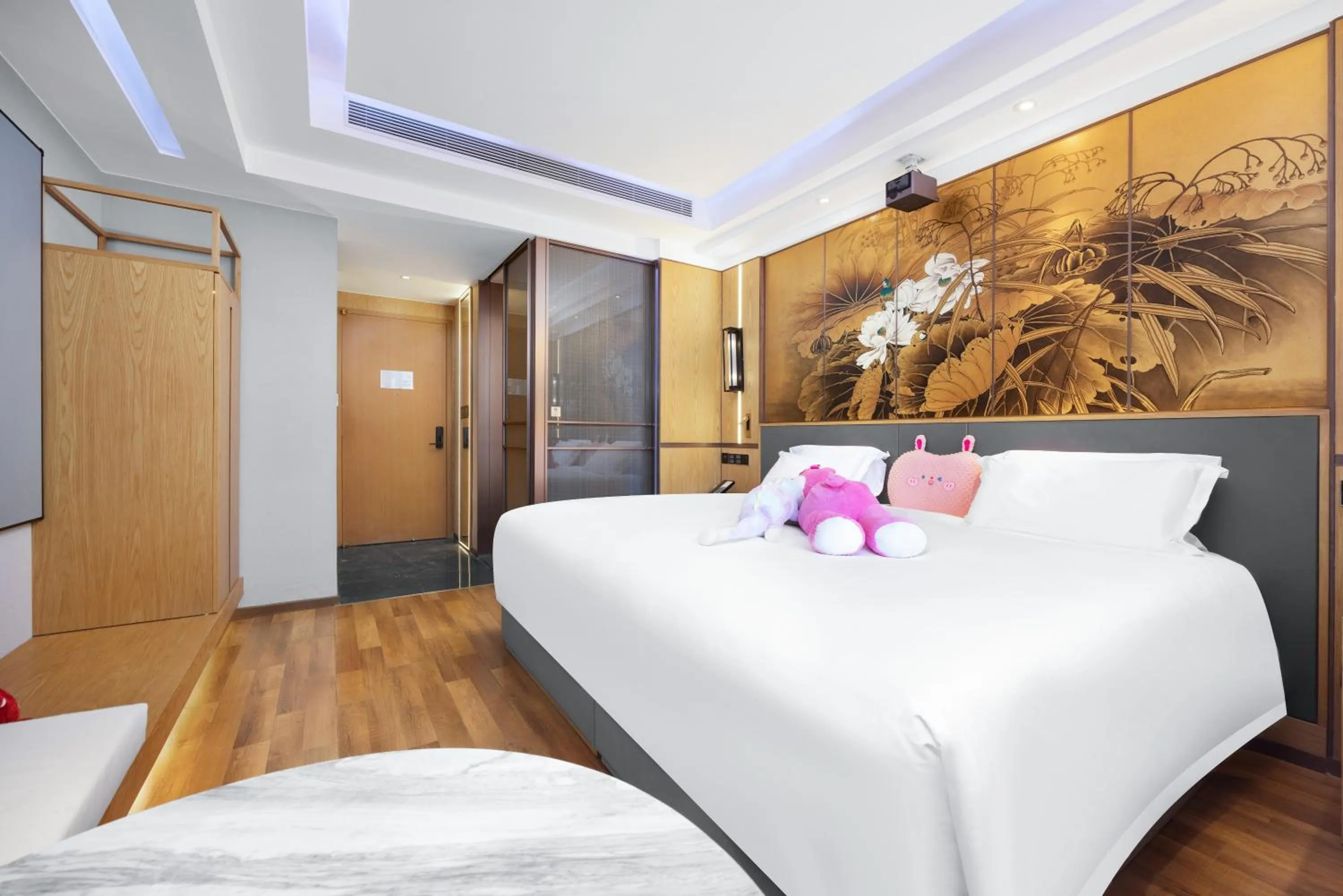 Bedroom, Bed in Jingli Hotel - Beijing New National Exhibition Capital Airport