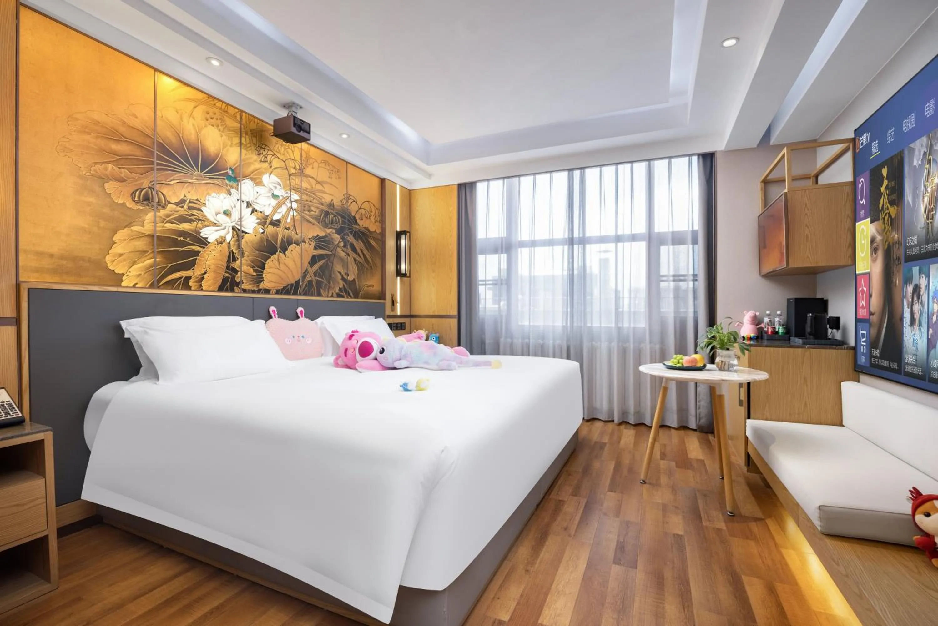 Photo of the whole room, Bed in Jingli Hotel - Beijing New National Exhibition Capital Airport