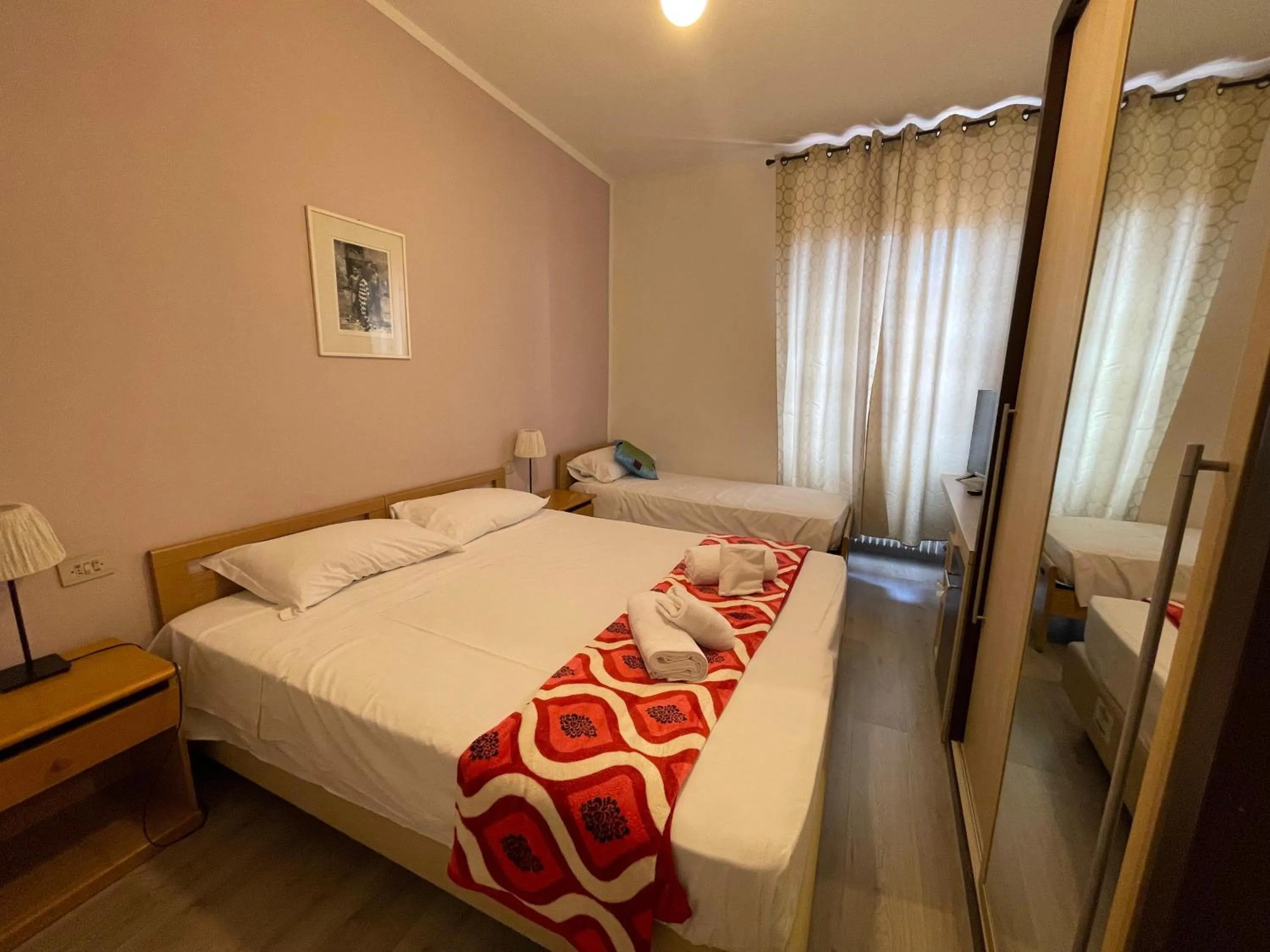 Bed in Hotel & Restaurant San Marco AB