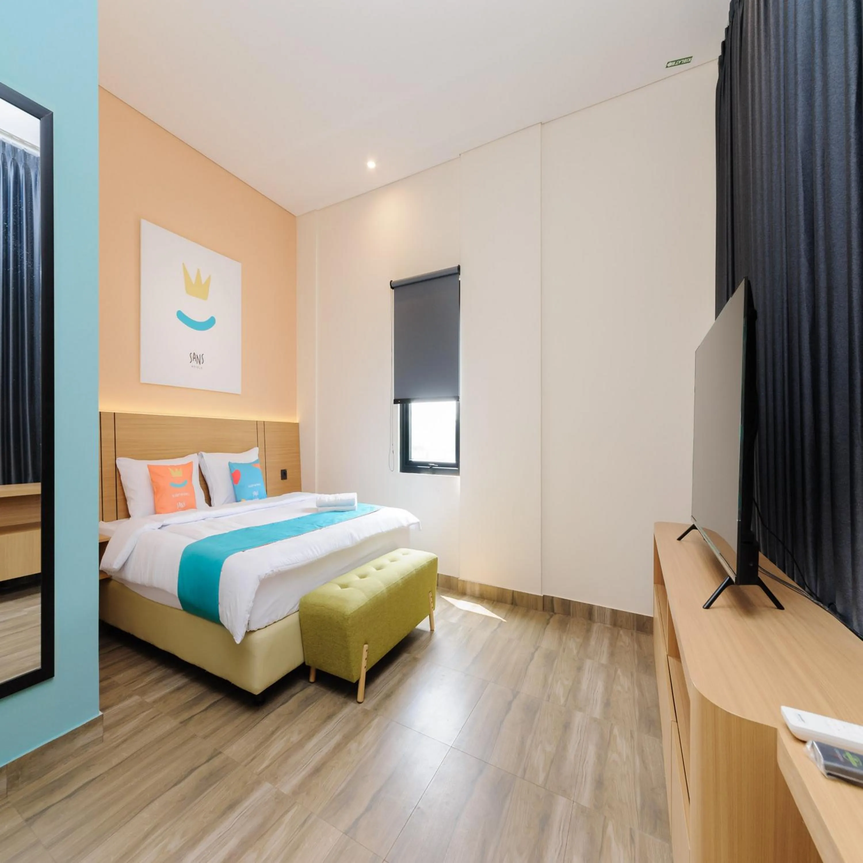 Bedroom, Bed in Sans Hotel Kedoya