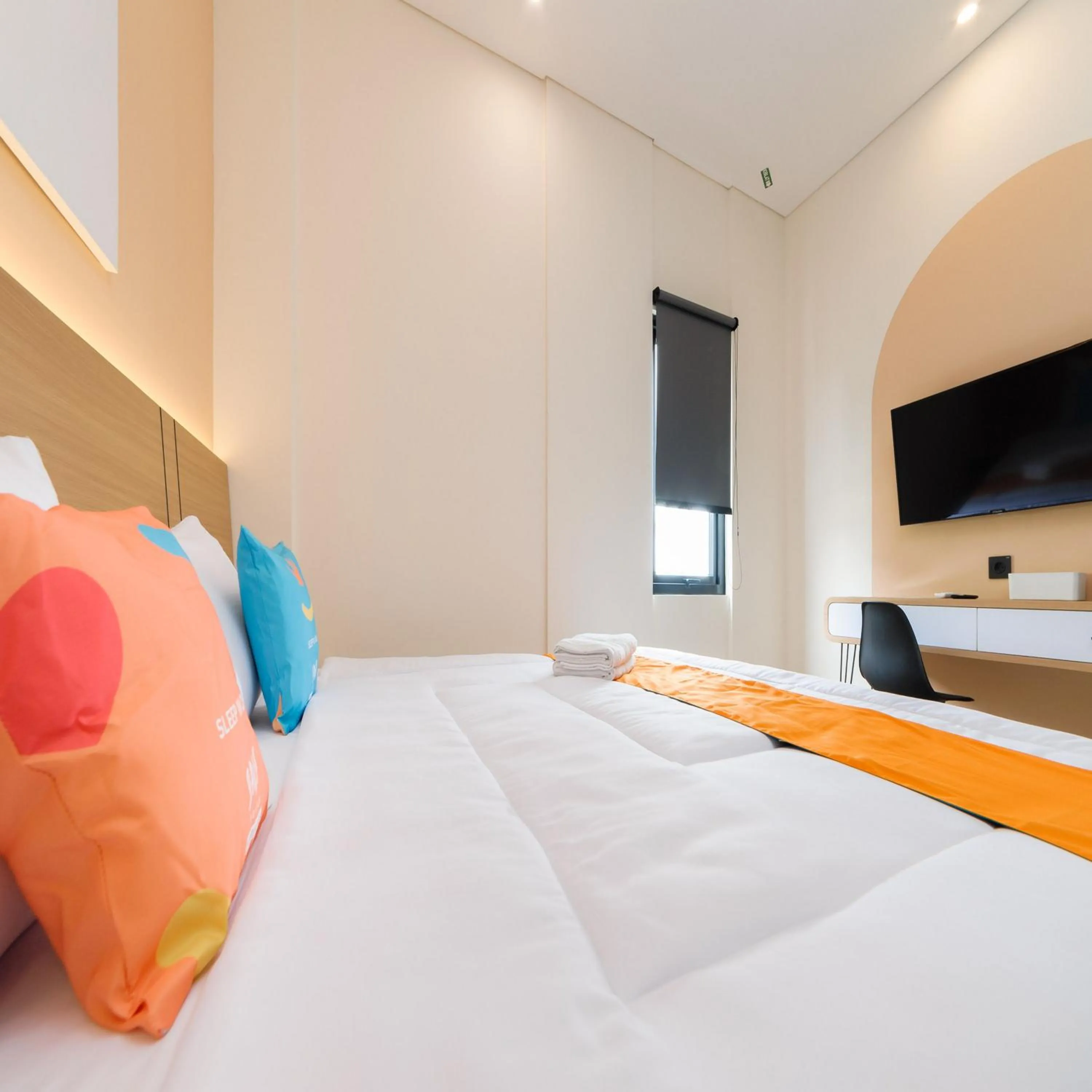 Bedroom, Bed in Sans Hotel Kedoya