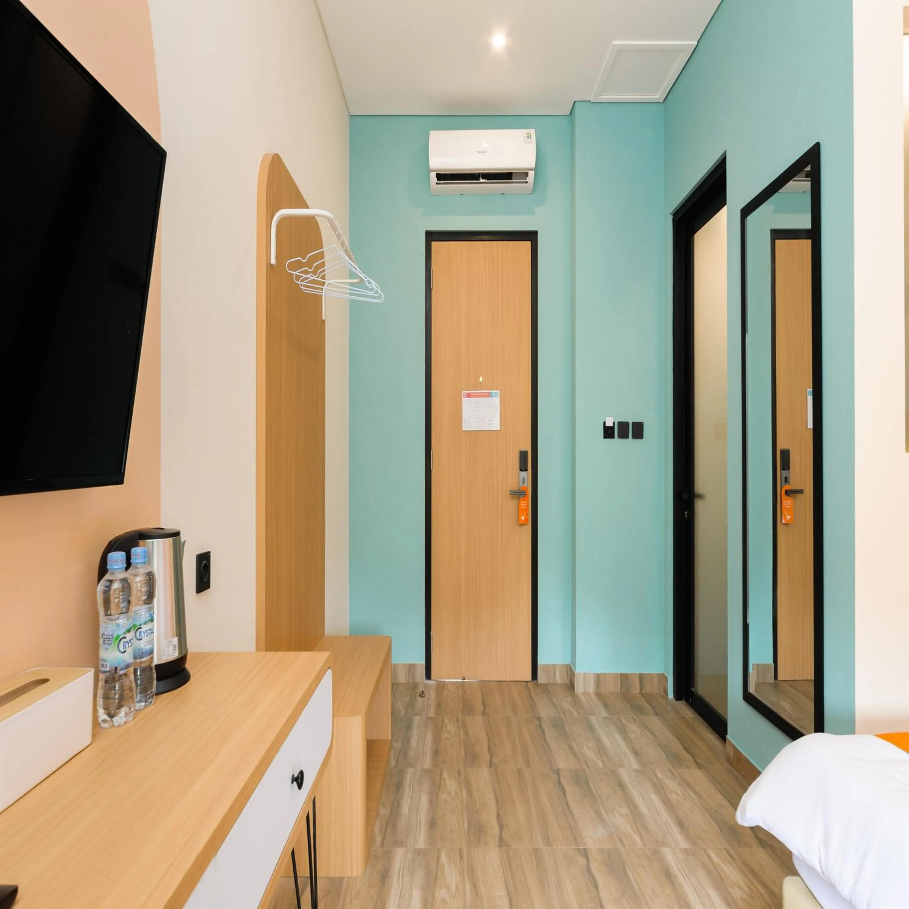 Bedroom in Sans Hotel Kedoya