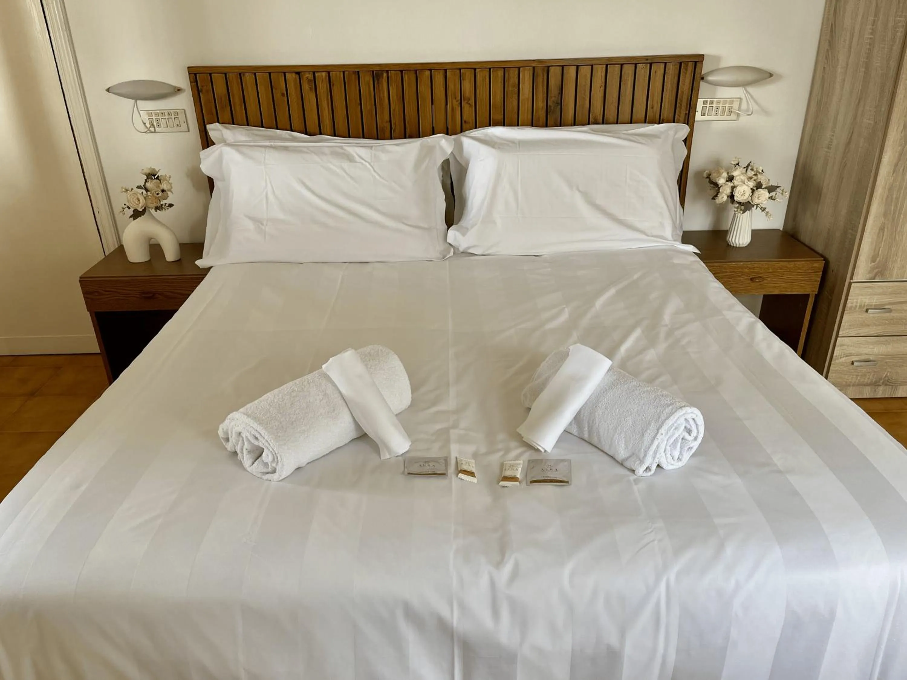 Bedroom, Bed in Villa Marina