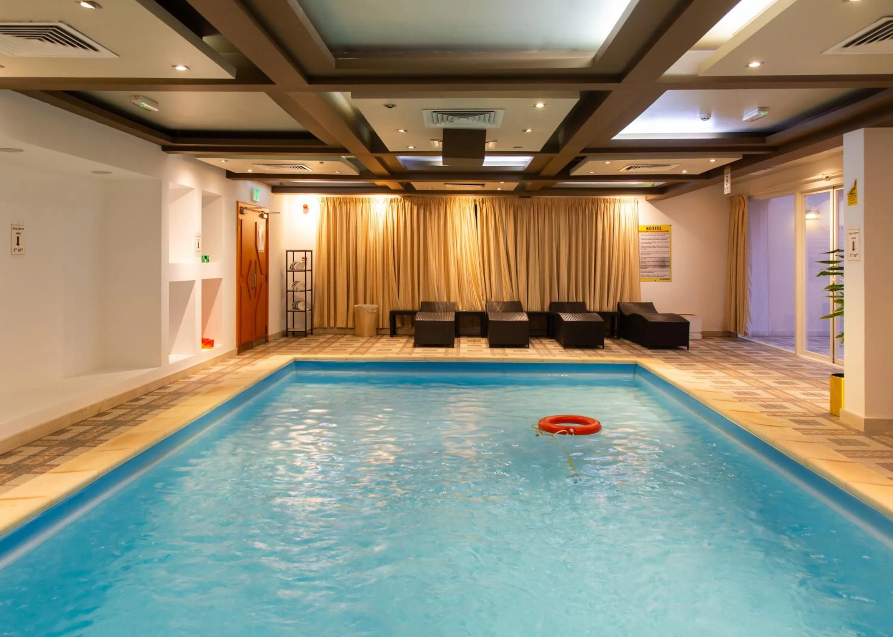 Pool view in Al Liwan Residence