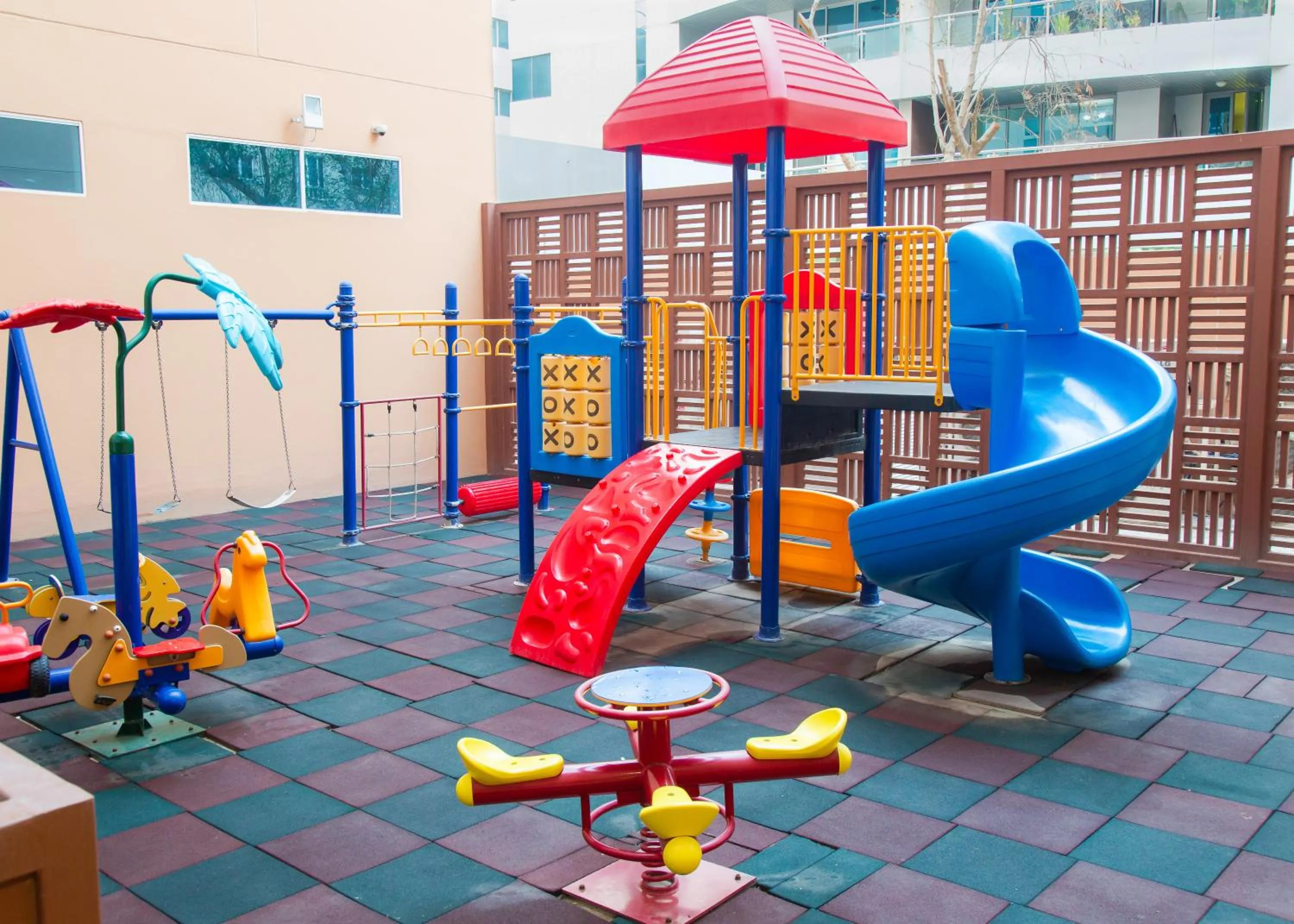Children play ground in Al Liwan Residence