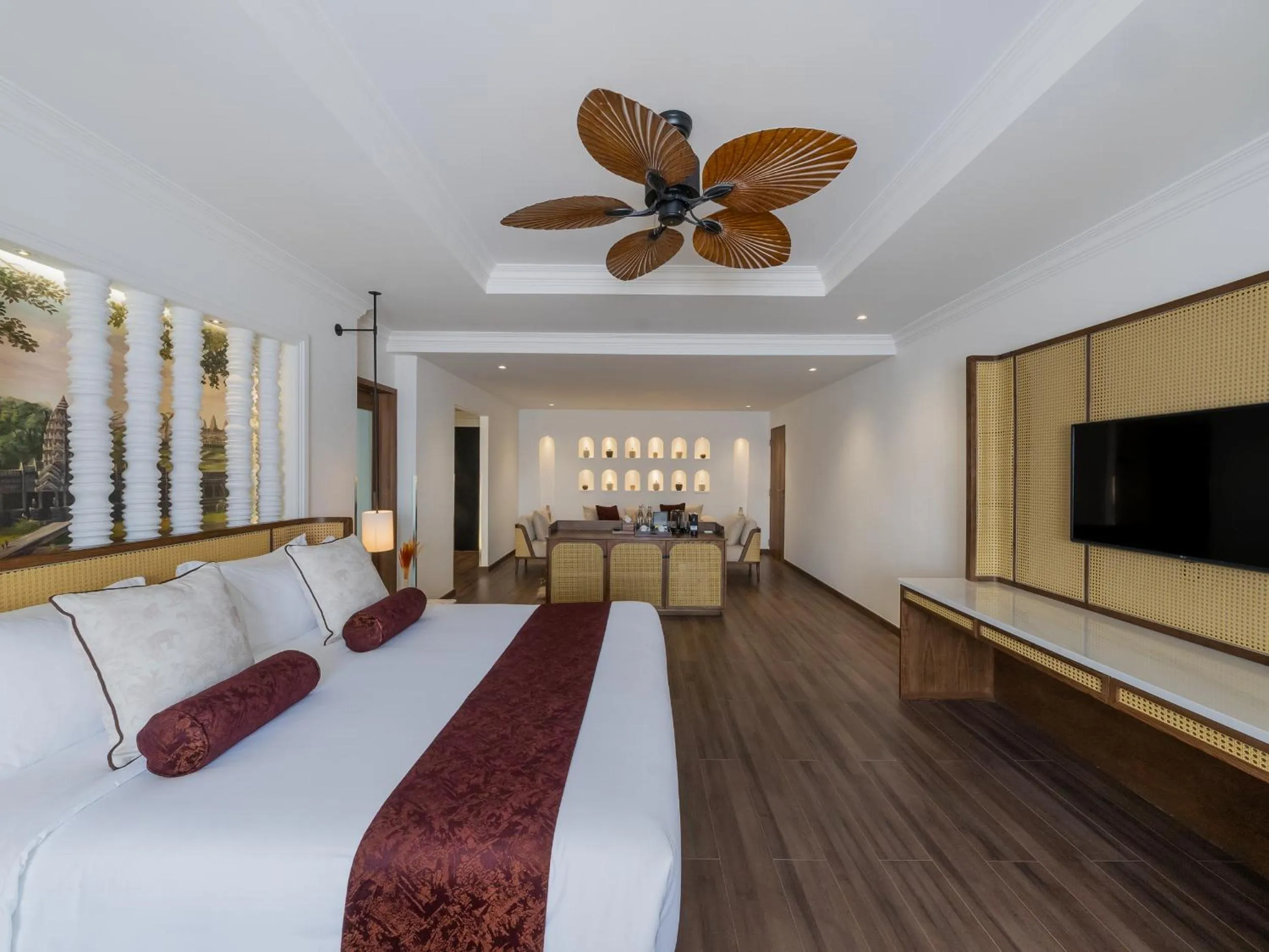 Bedroom, Bed in Sarai and Wander Resort