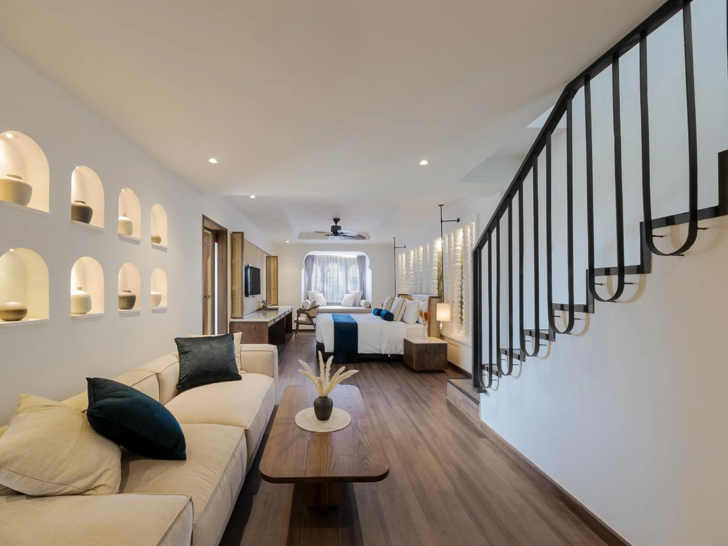 Living room in Sarai and Wander Resort