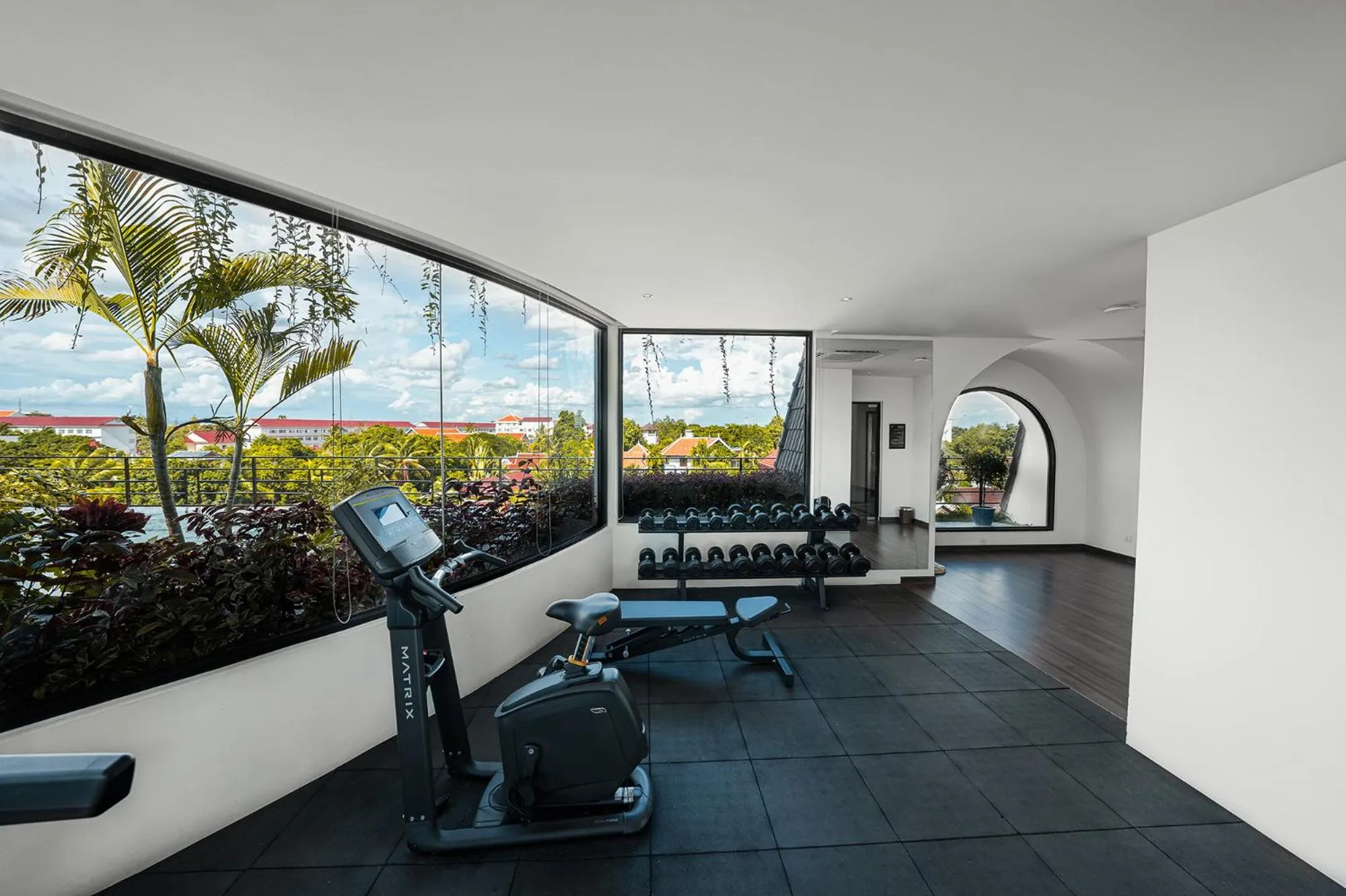 Fitness centre/facilities in Sarai and Wander Resort