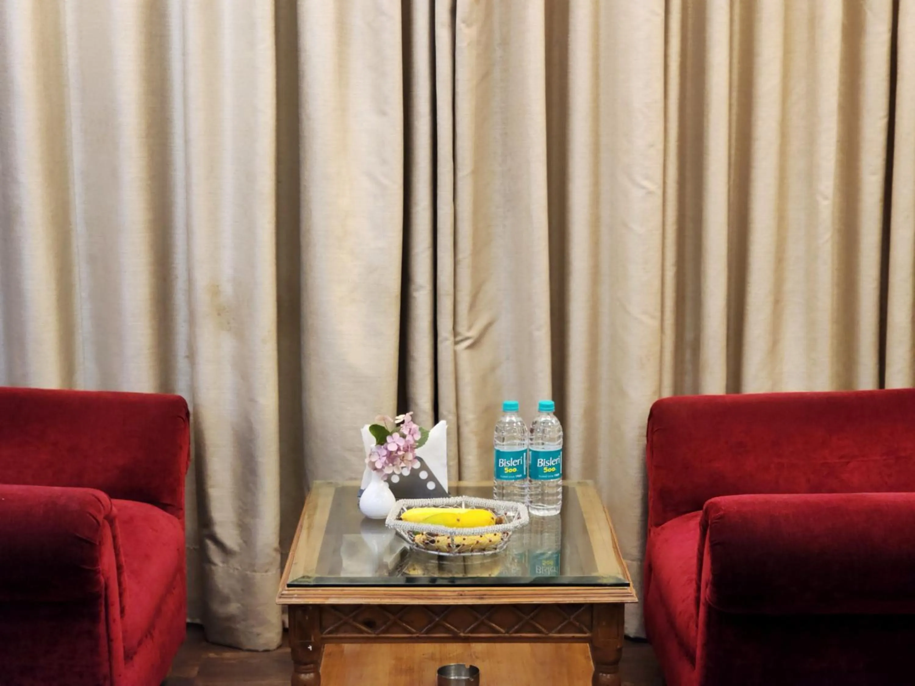 Seating area in Hotel Surya Shimla