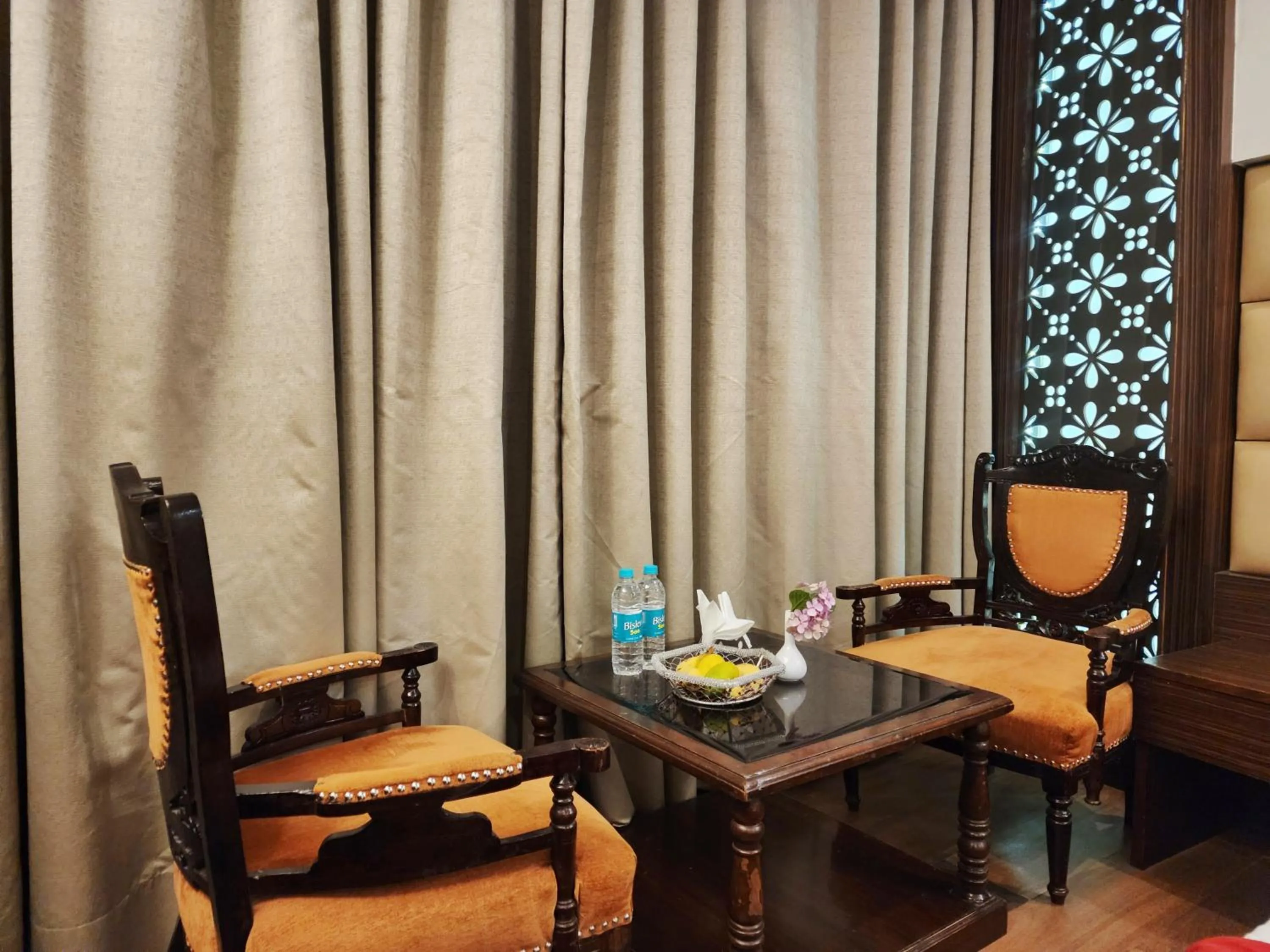 Seating area in Hotel Surya Shimla