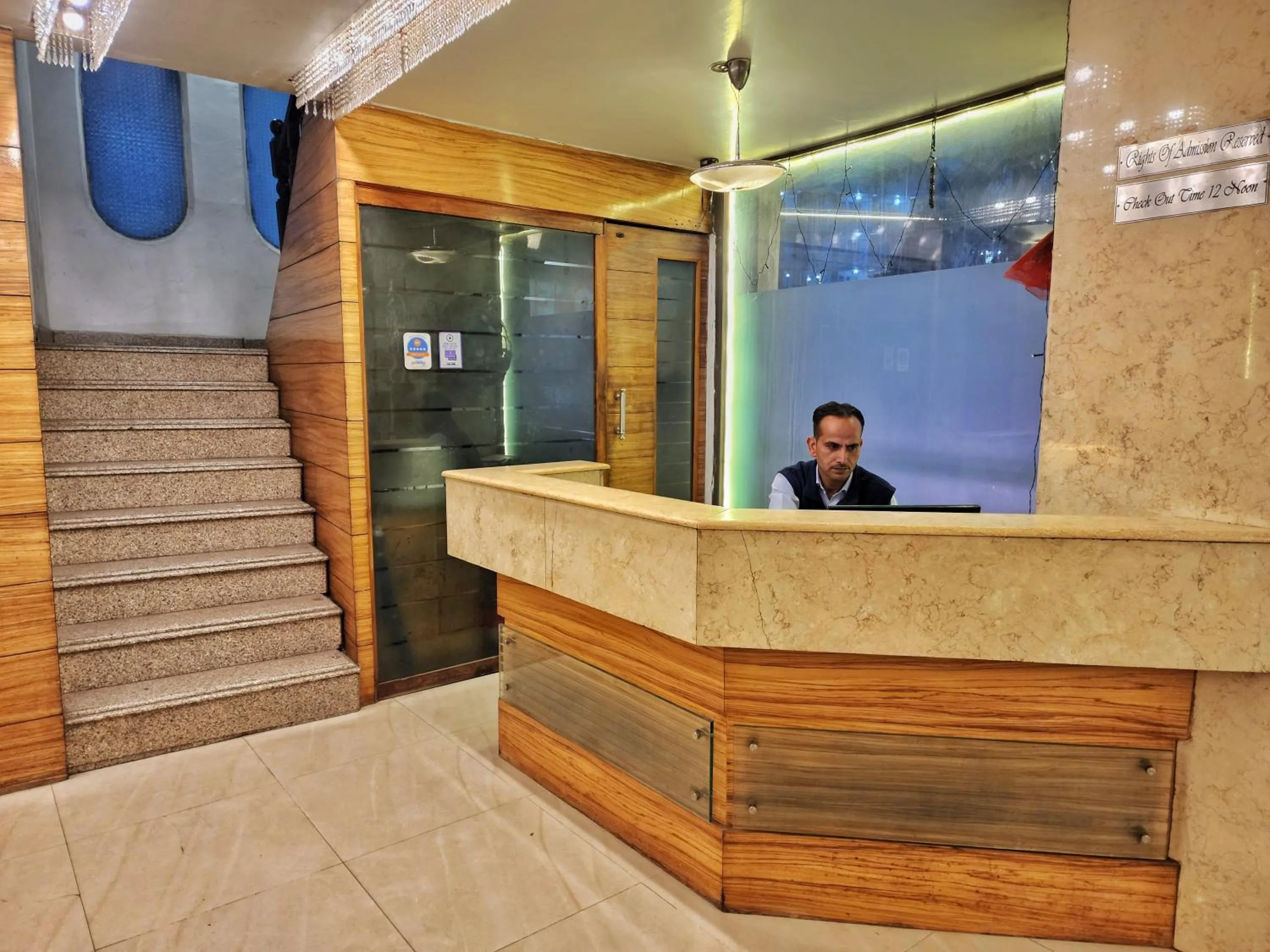 Lobby or reception in Hotel Surya Shimla