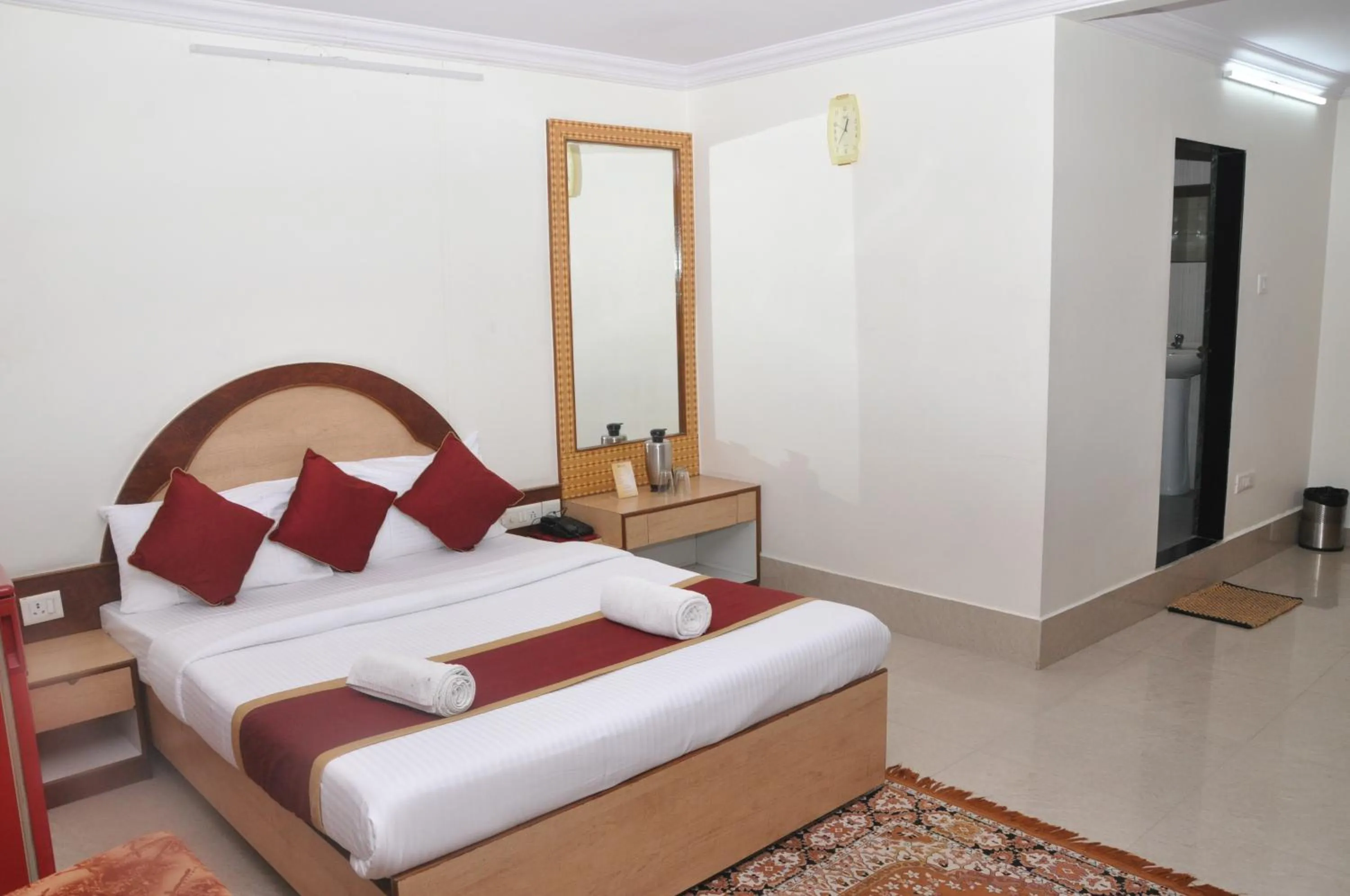 Photo of the whole room, Bed in Hotel Gangothri