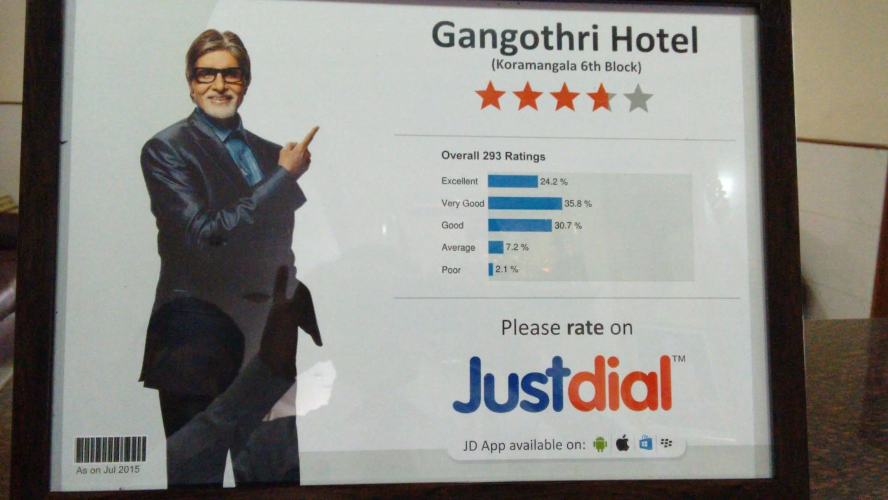 Property logo or sign in Hotel Gangothri