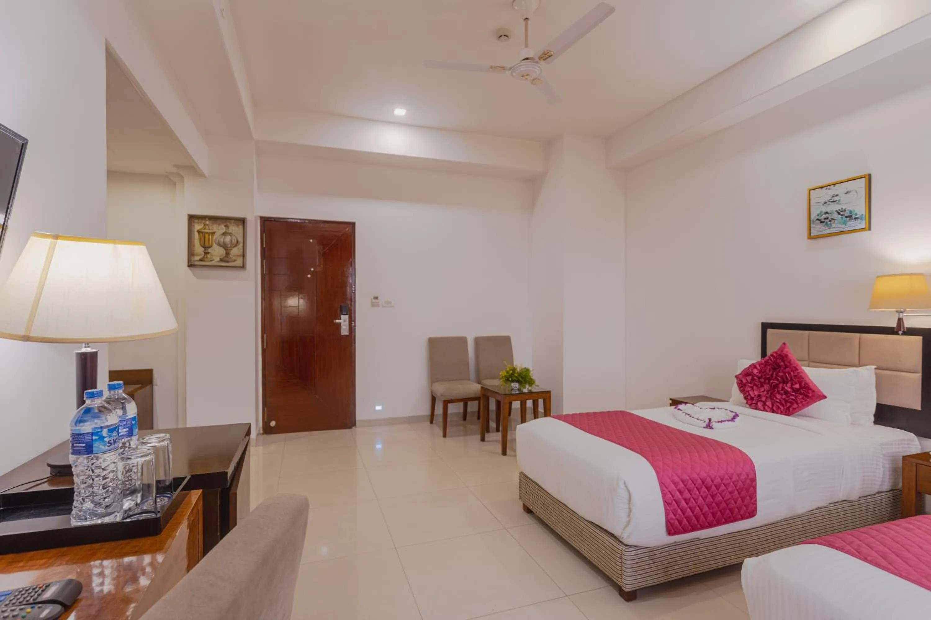 Bed in Diamond Palace Lords Plaza Nepalgunj