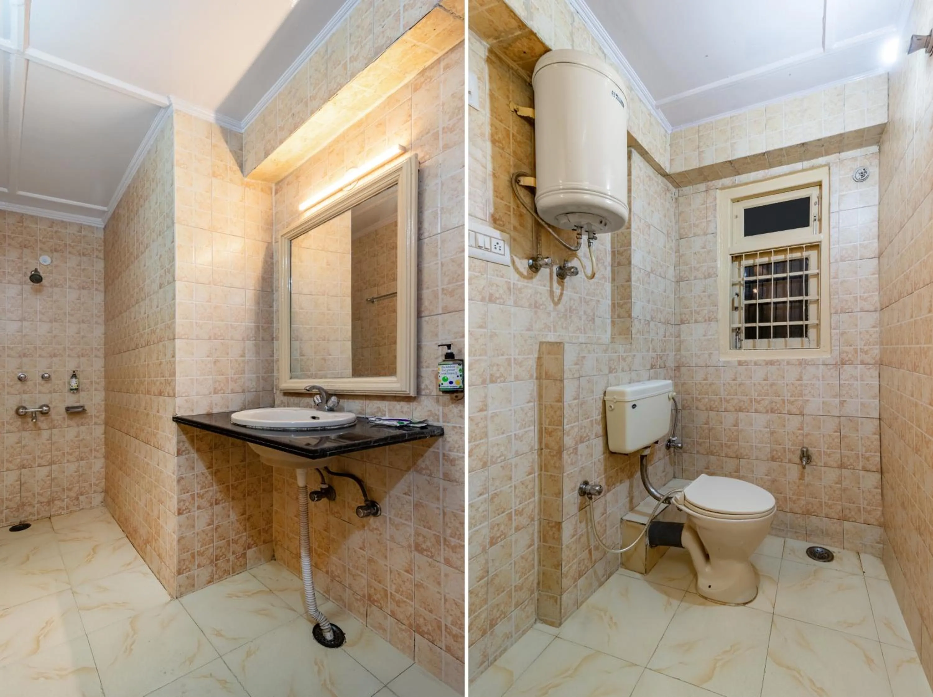 Bathroom in Treebo Greenland, Mall Road