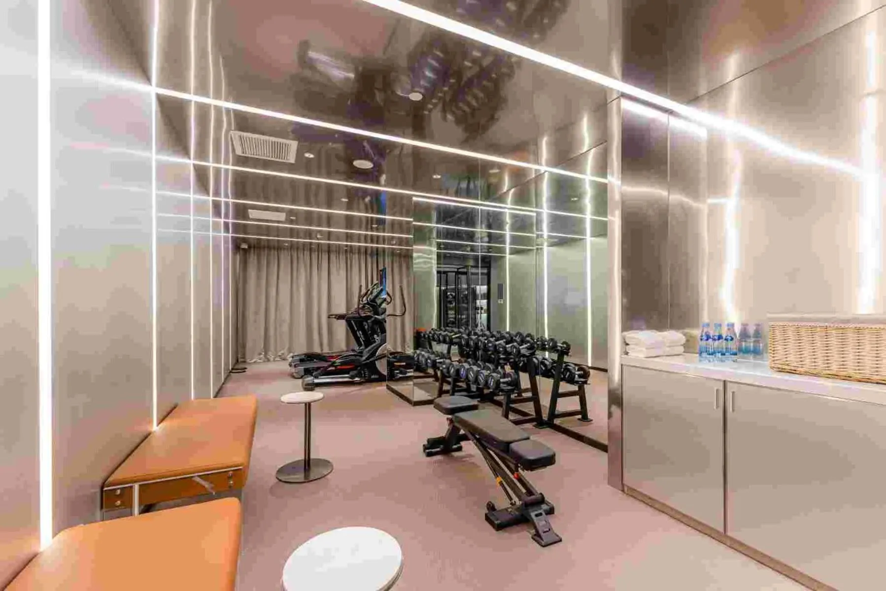 Fitness centre/facilities in Crystal Hotel Shanghai North Sichuan Road on the Bund
