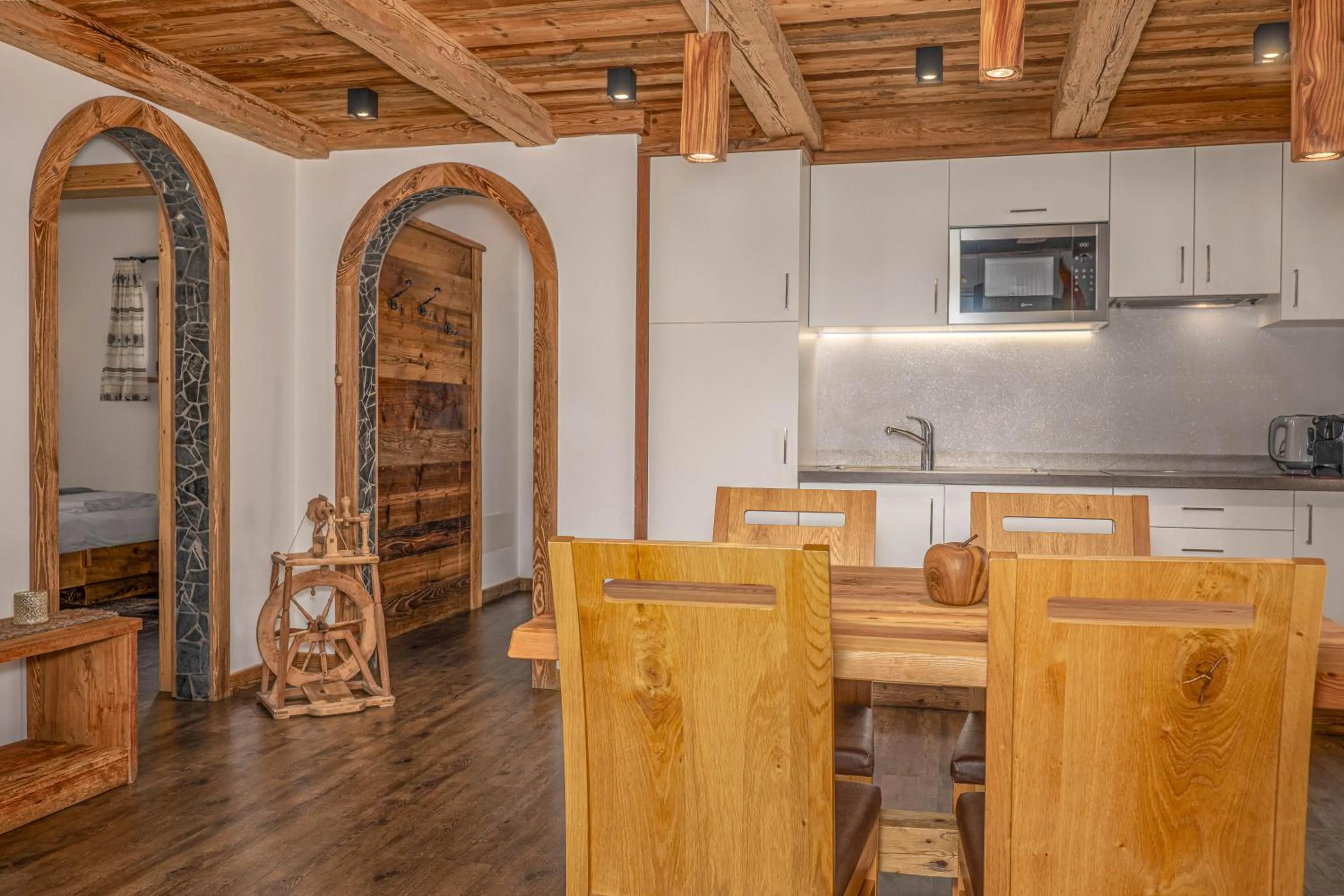 Living room in Alpine Mountain Chalet