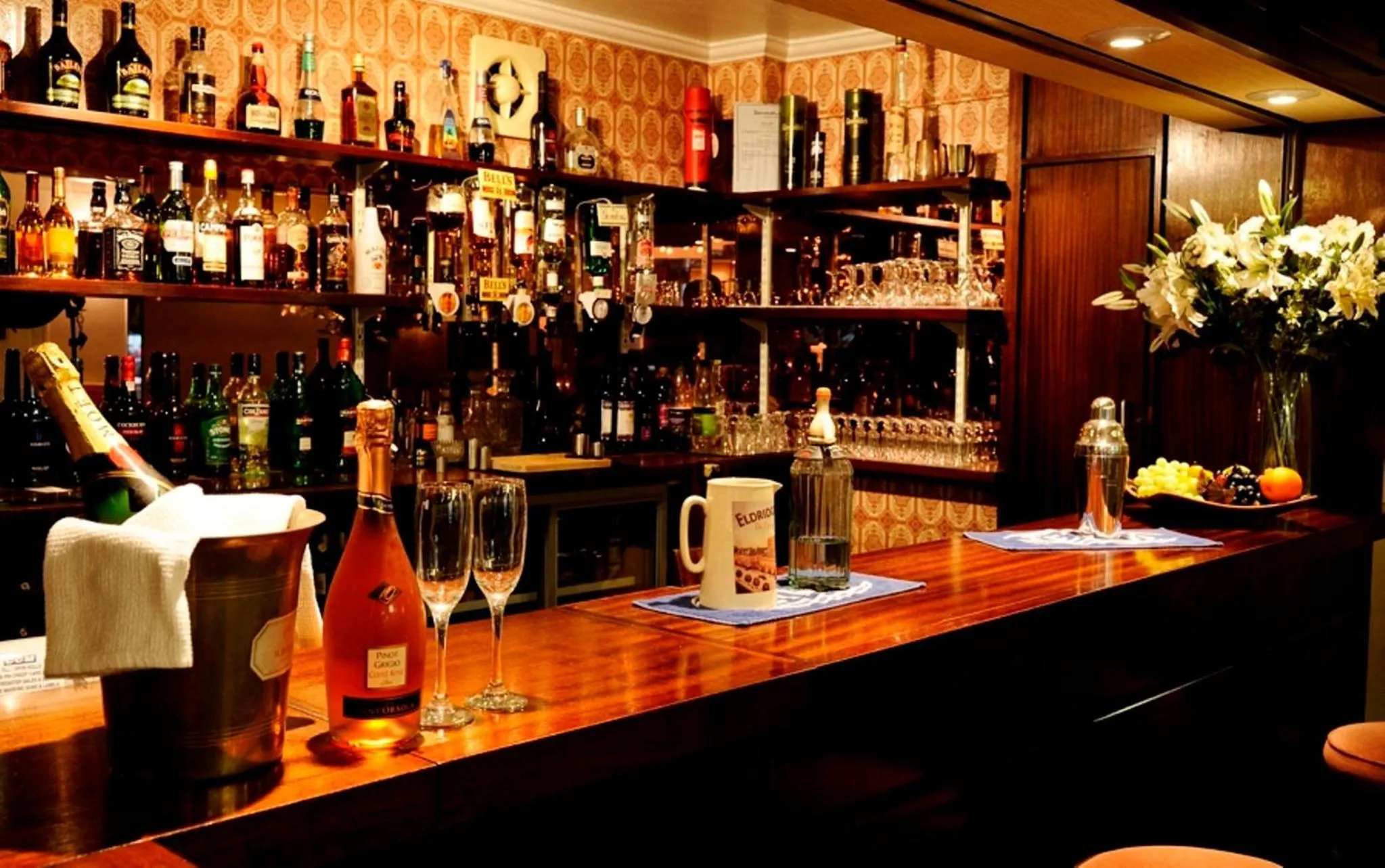 Lounge or bar in Burley Court Hotel