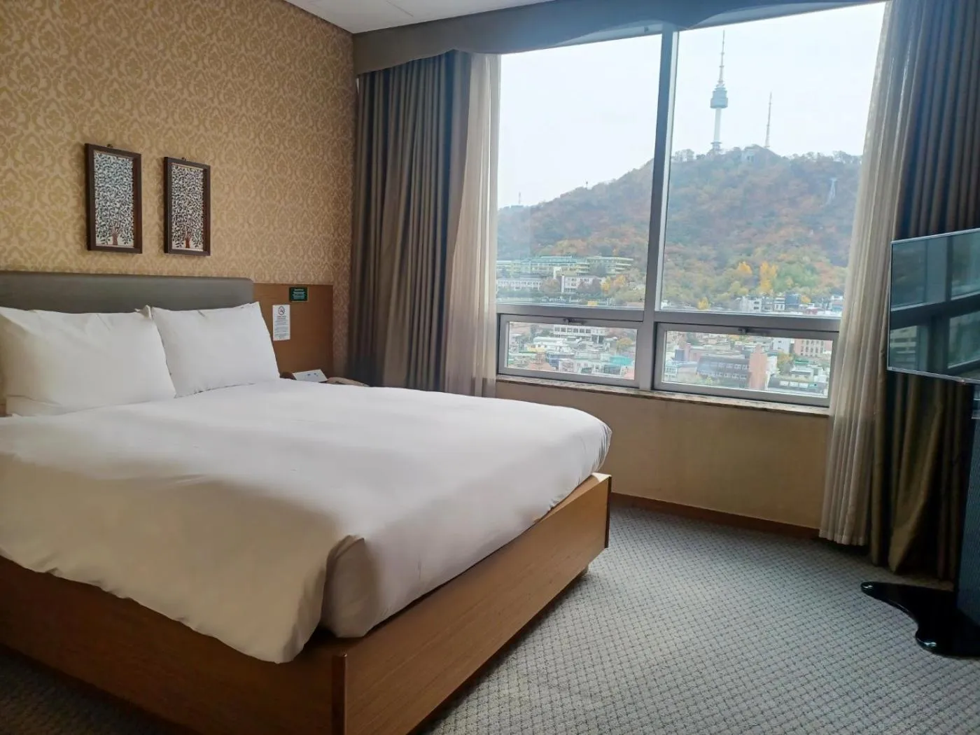 Bed in Migliore Hotel Seoul Myeongdong