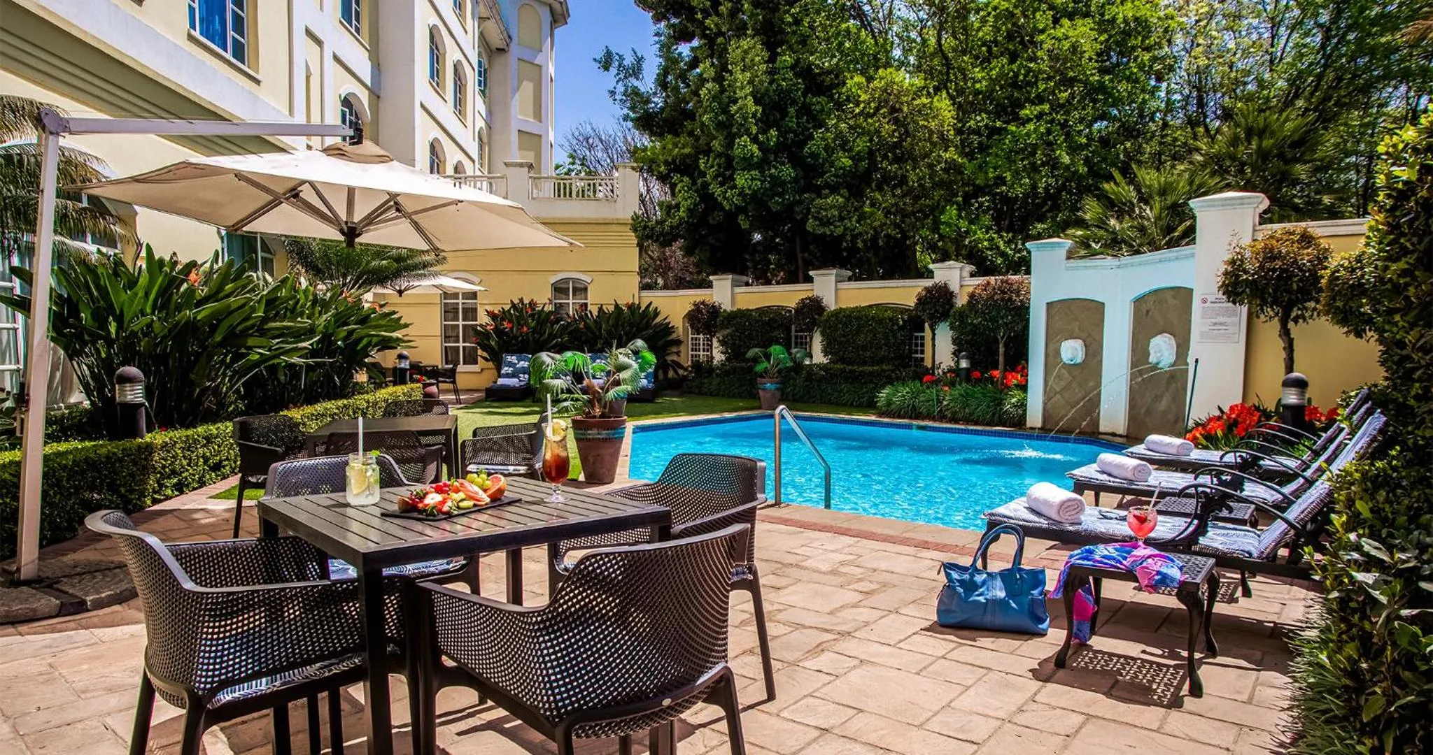 Swimming pool in The Ridge Hotel