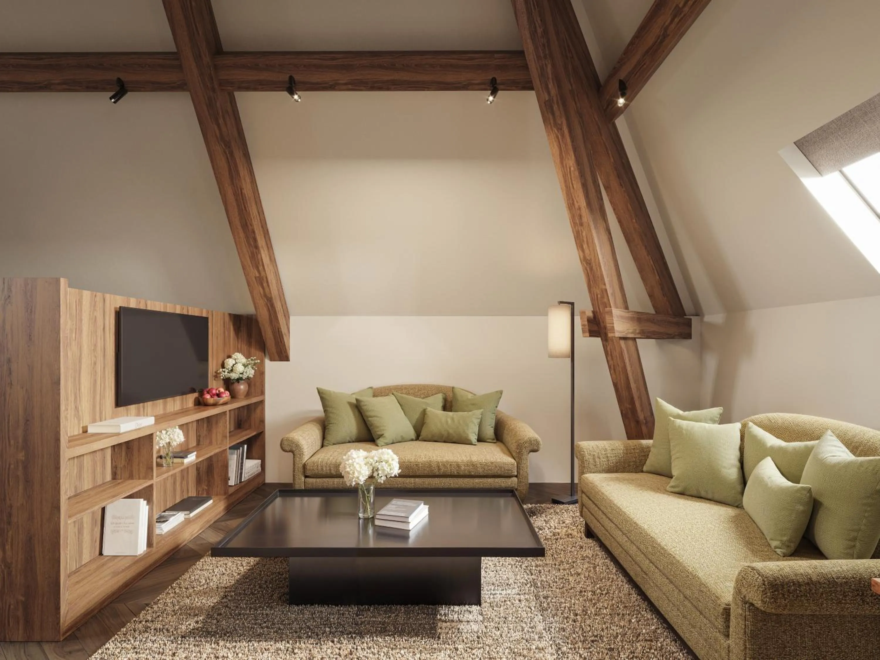 TV and multimedia in Van Oys Maastricht Retreat, a Leading Hotel of the World