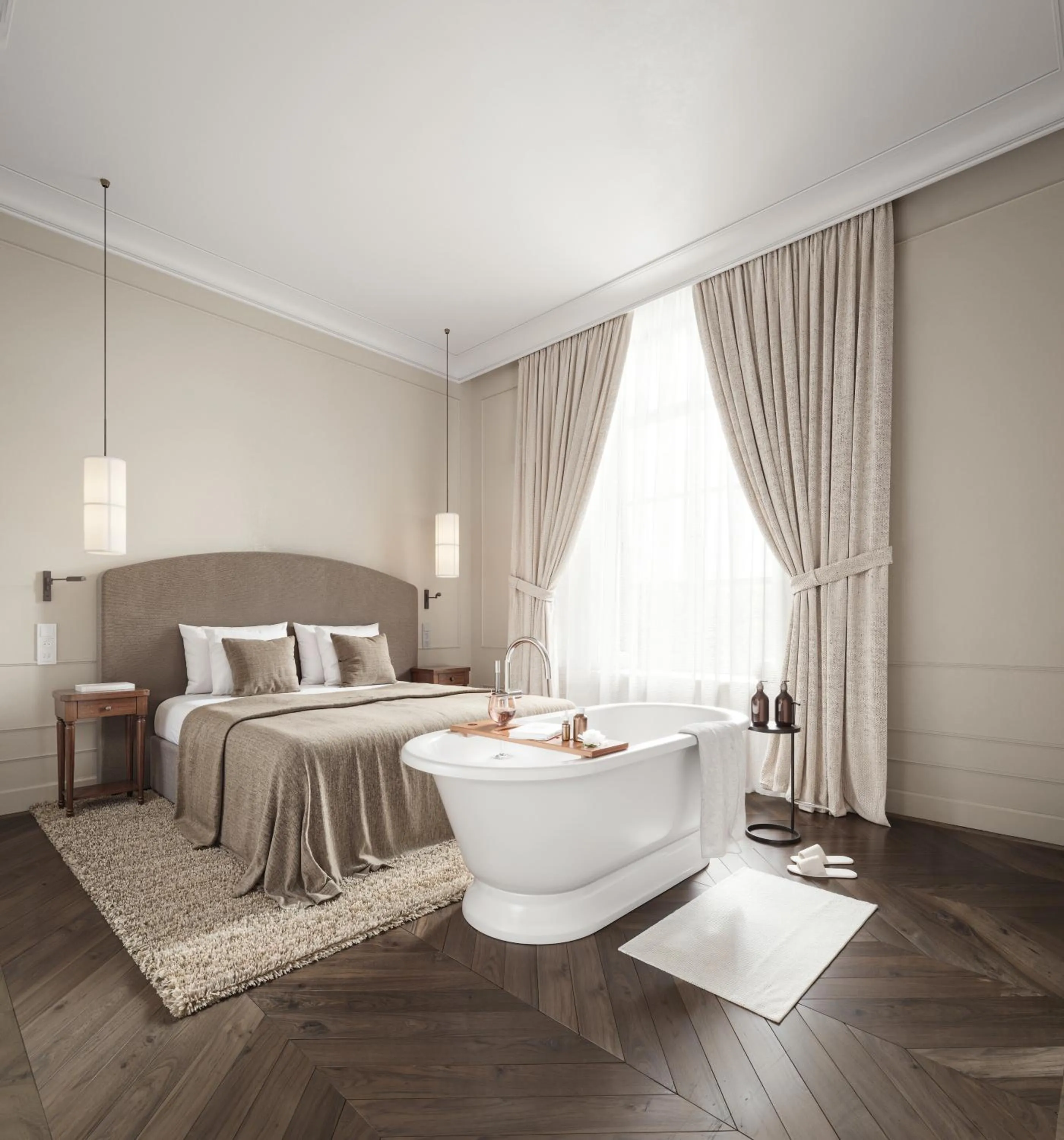 Bedroom, Bed in Van Oys Maastricht Retreat, a Leading Hotel of the World