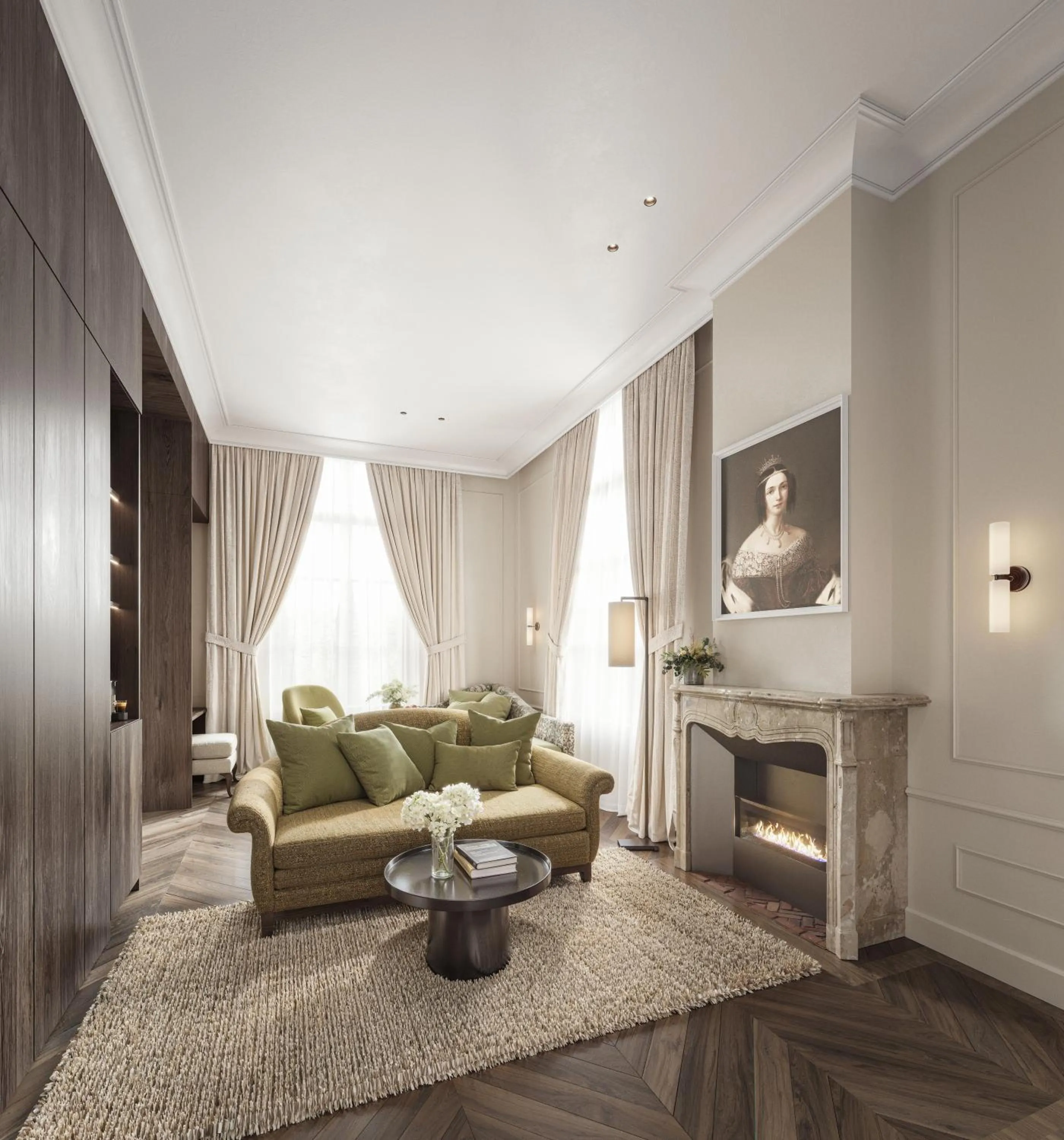 Living room in Van Oys Maastricht Retreat, a Leading Hotel of the World