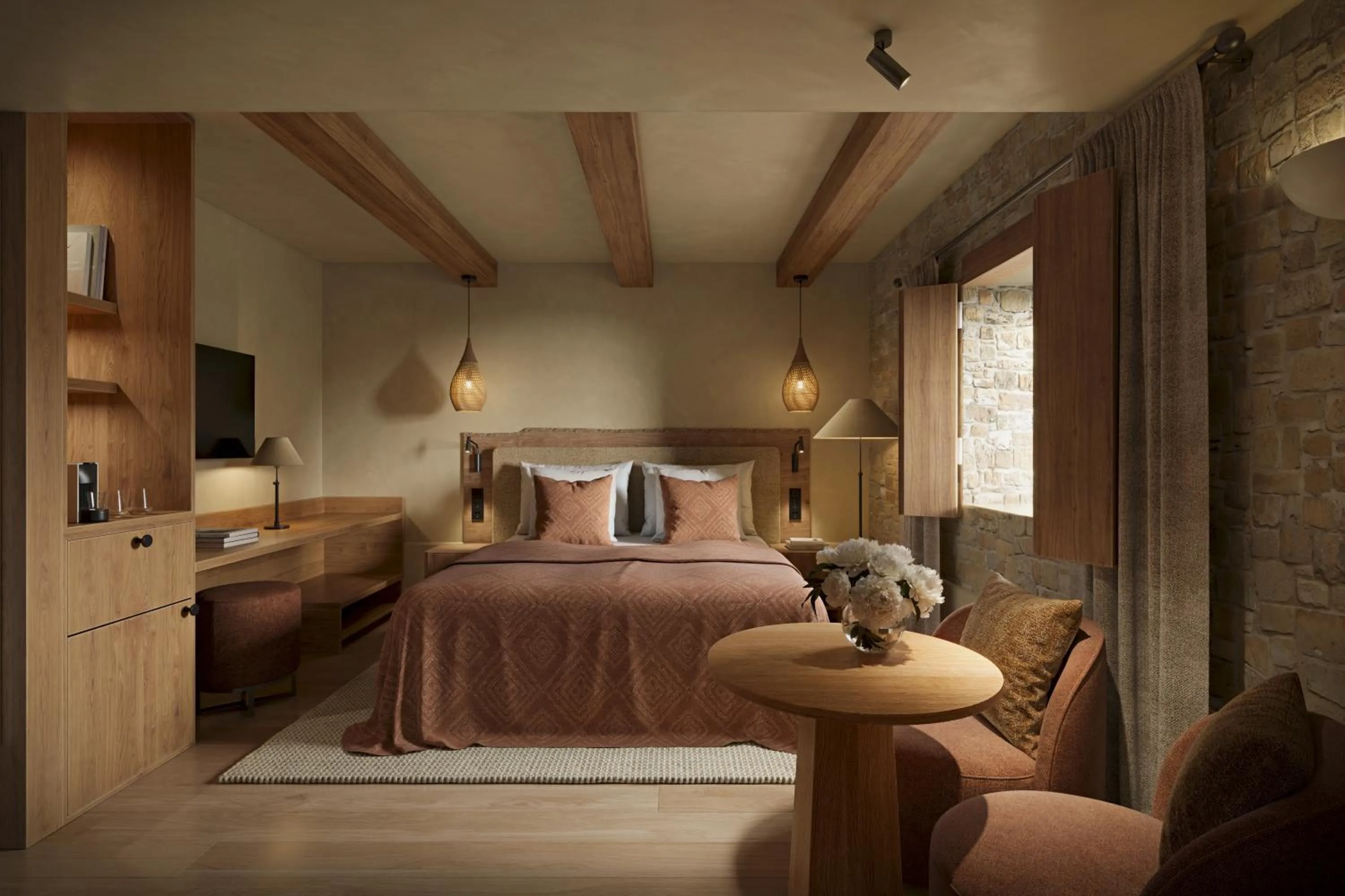 Photo of the whole room, Bed in Van Oys Maastricht Retreat, a Leading Hotel of the World