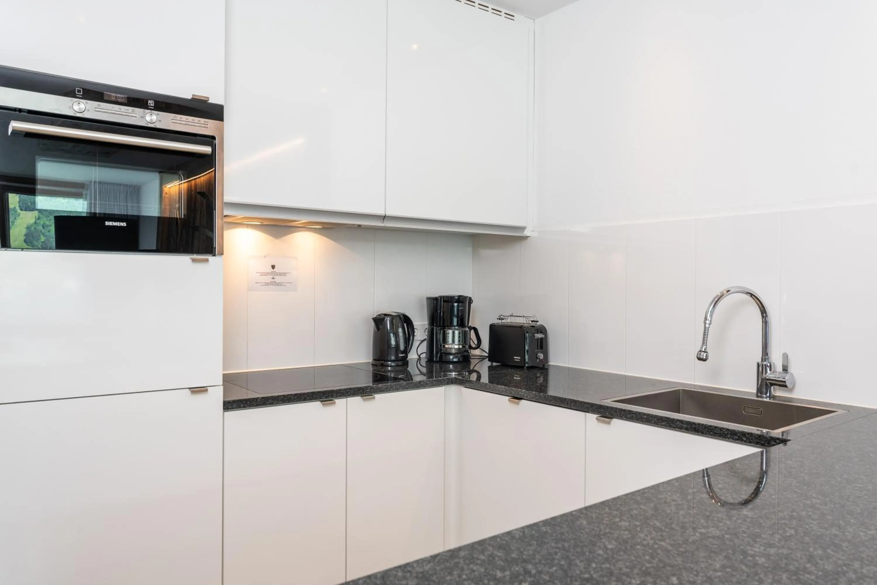 Kitchen or kitchenette in Residence Bellevue