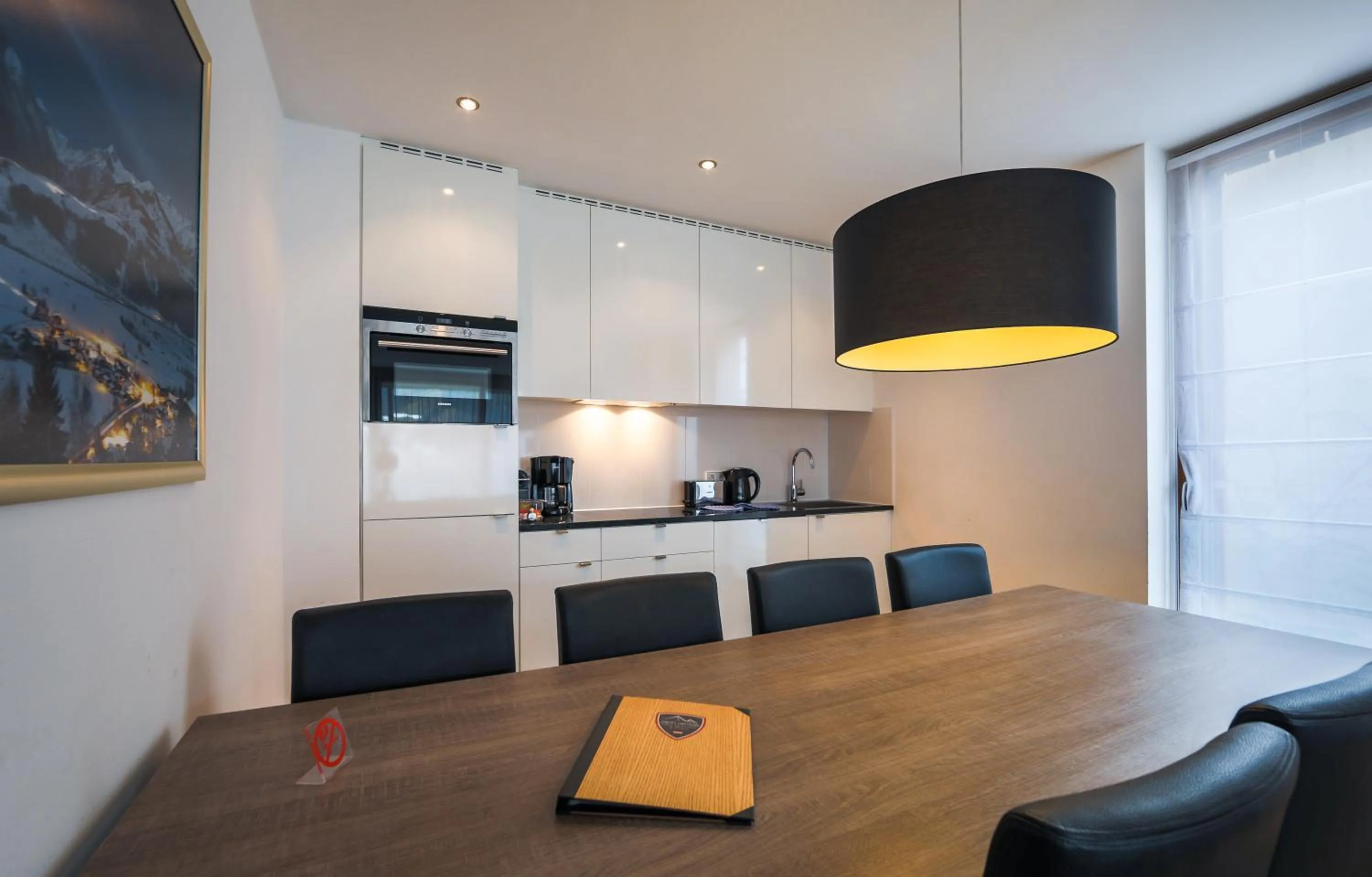 Dining area in Residence Bellevue