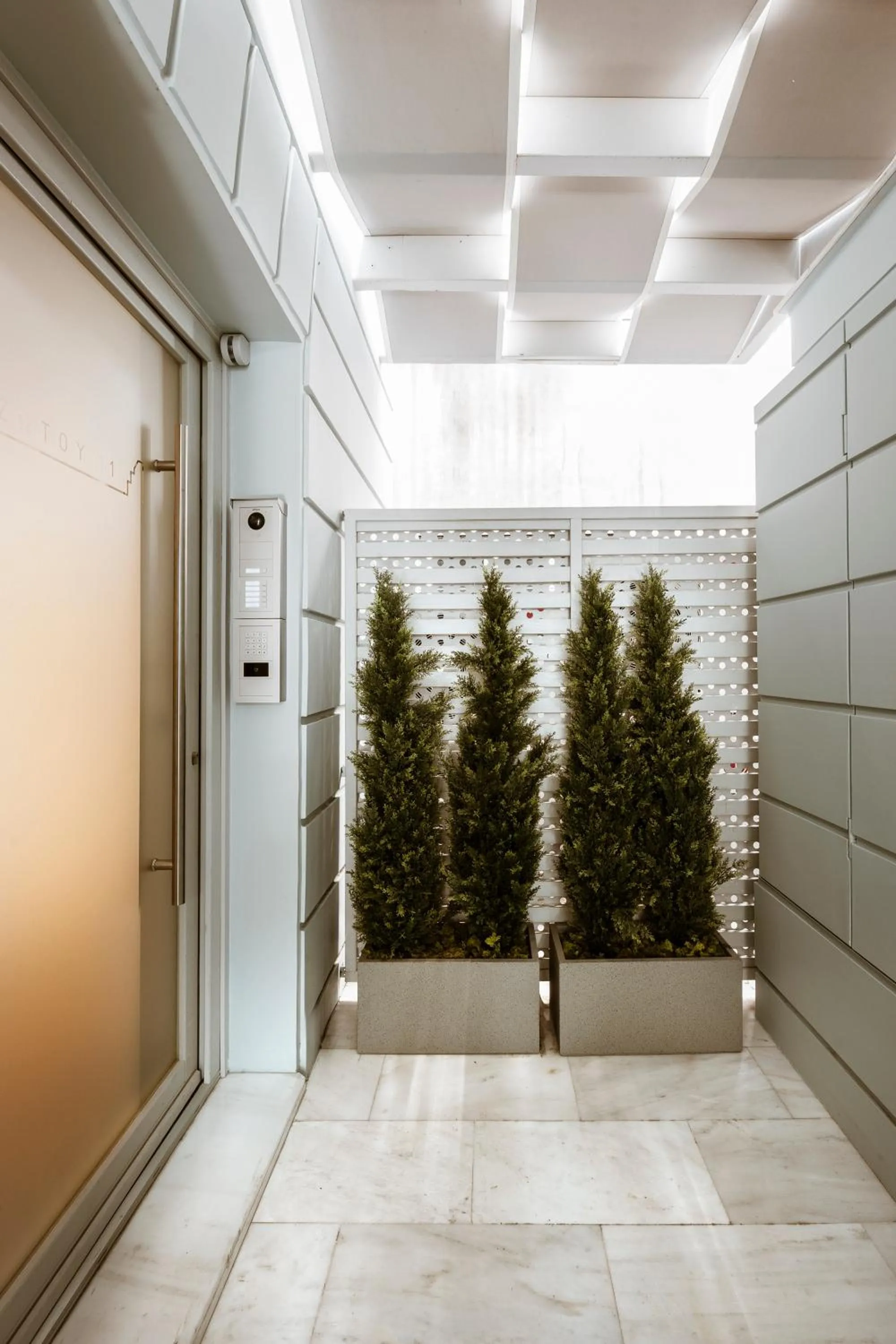 Facade/entrance in Likno Athens