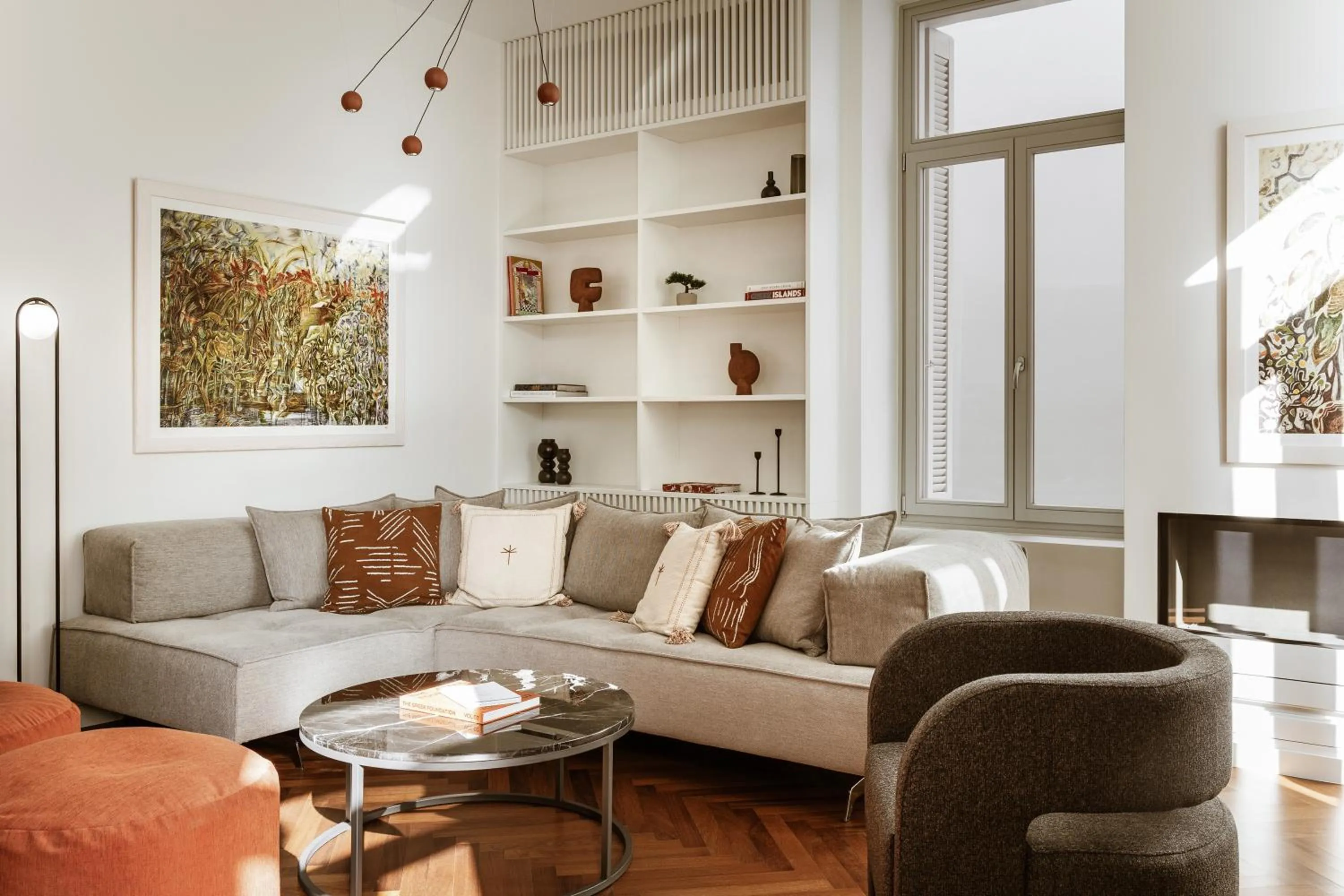 Living room in Likno Athens