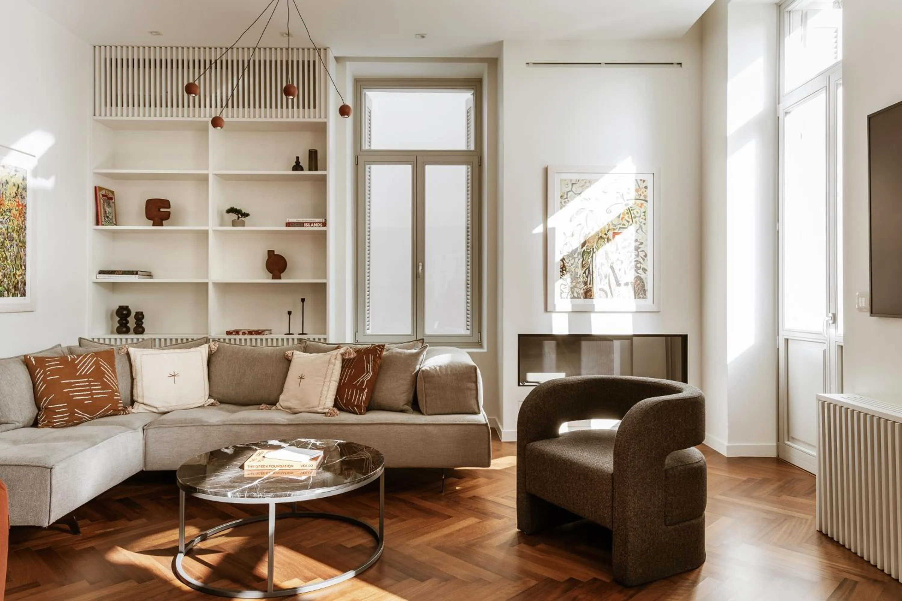 Living room in Likno Athens