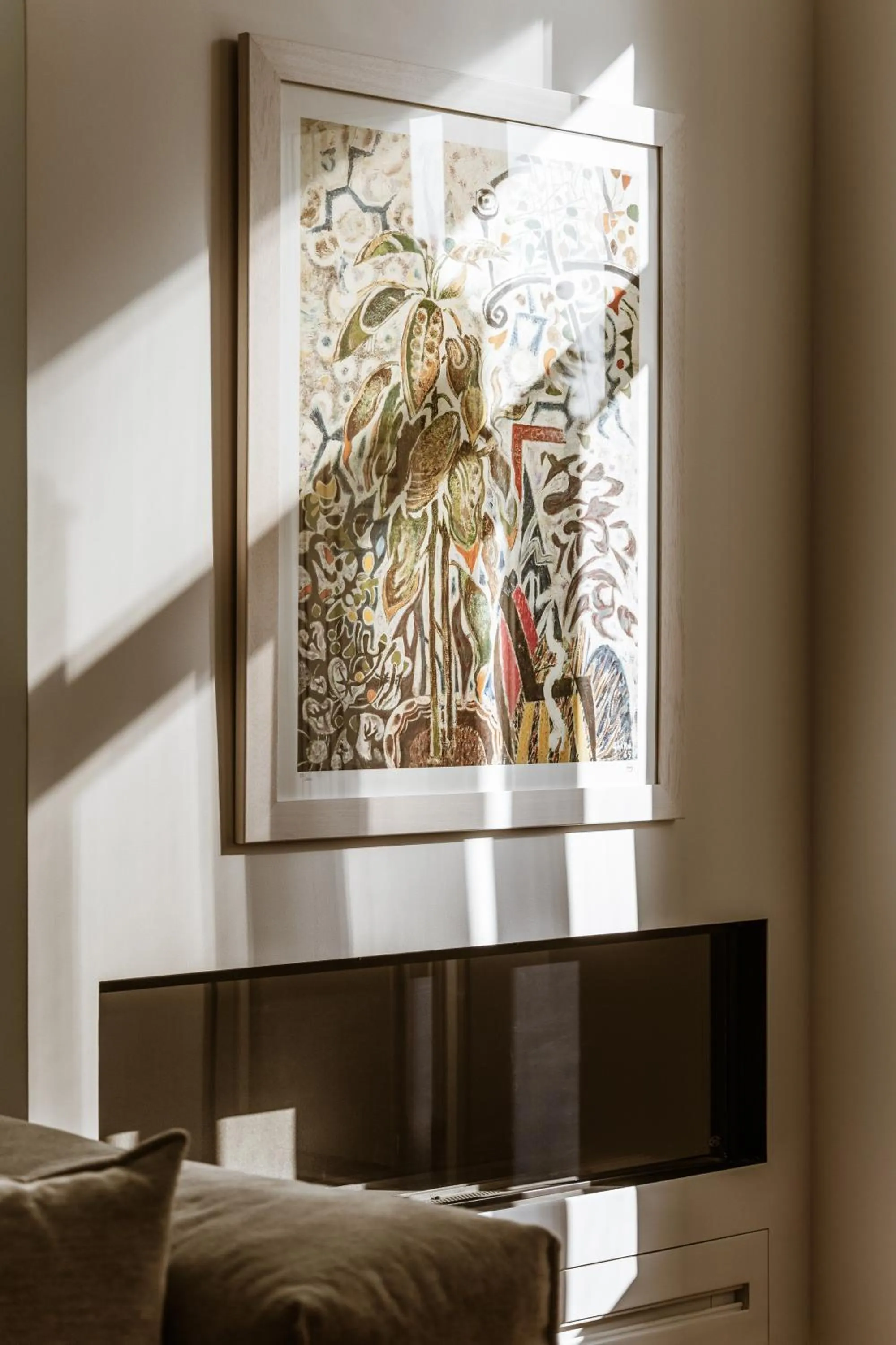 Living room, Bed in Likno Athens