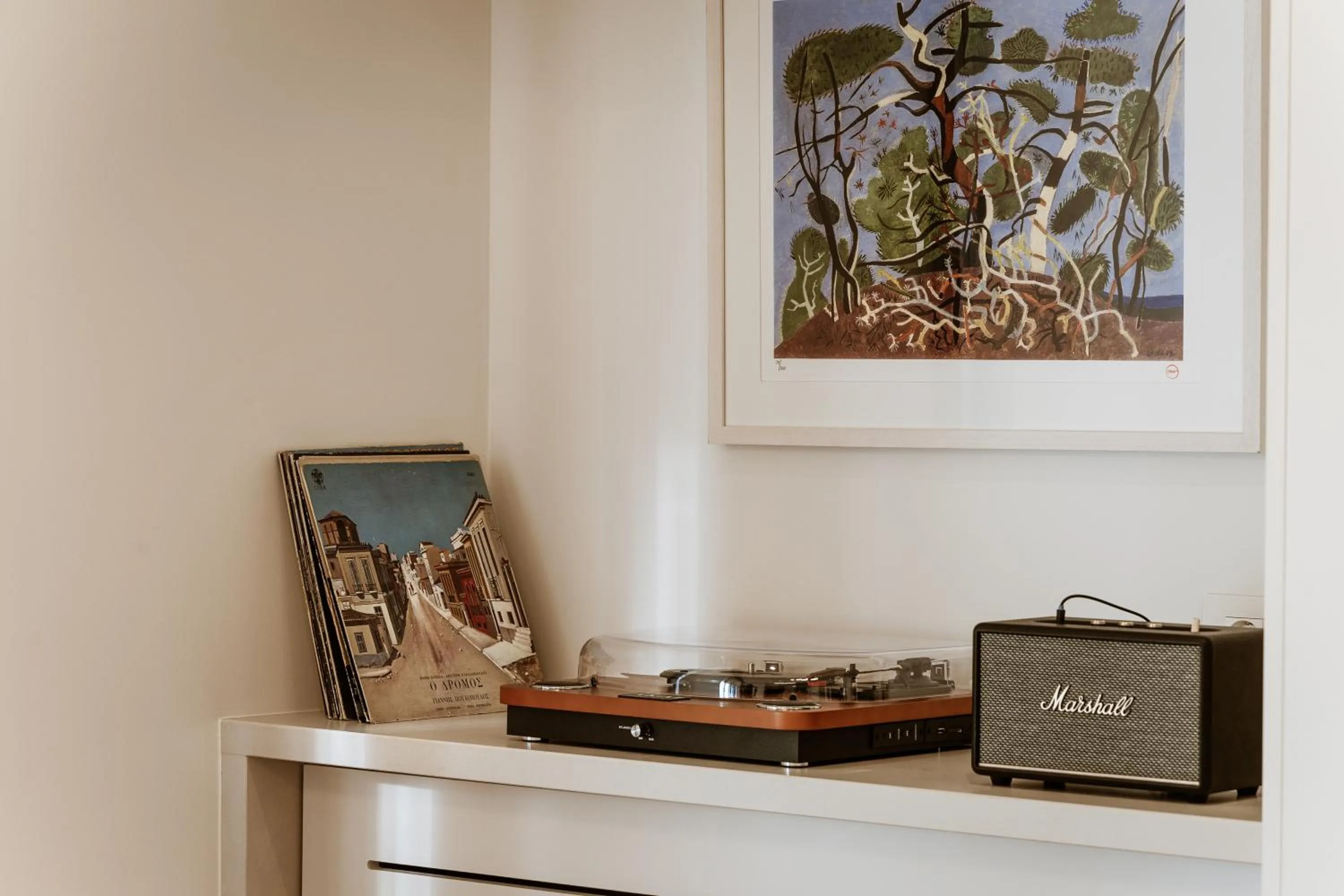 Decorative detail in Likno Athens