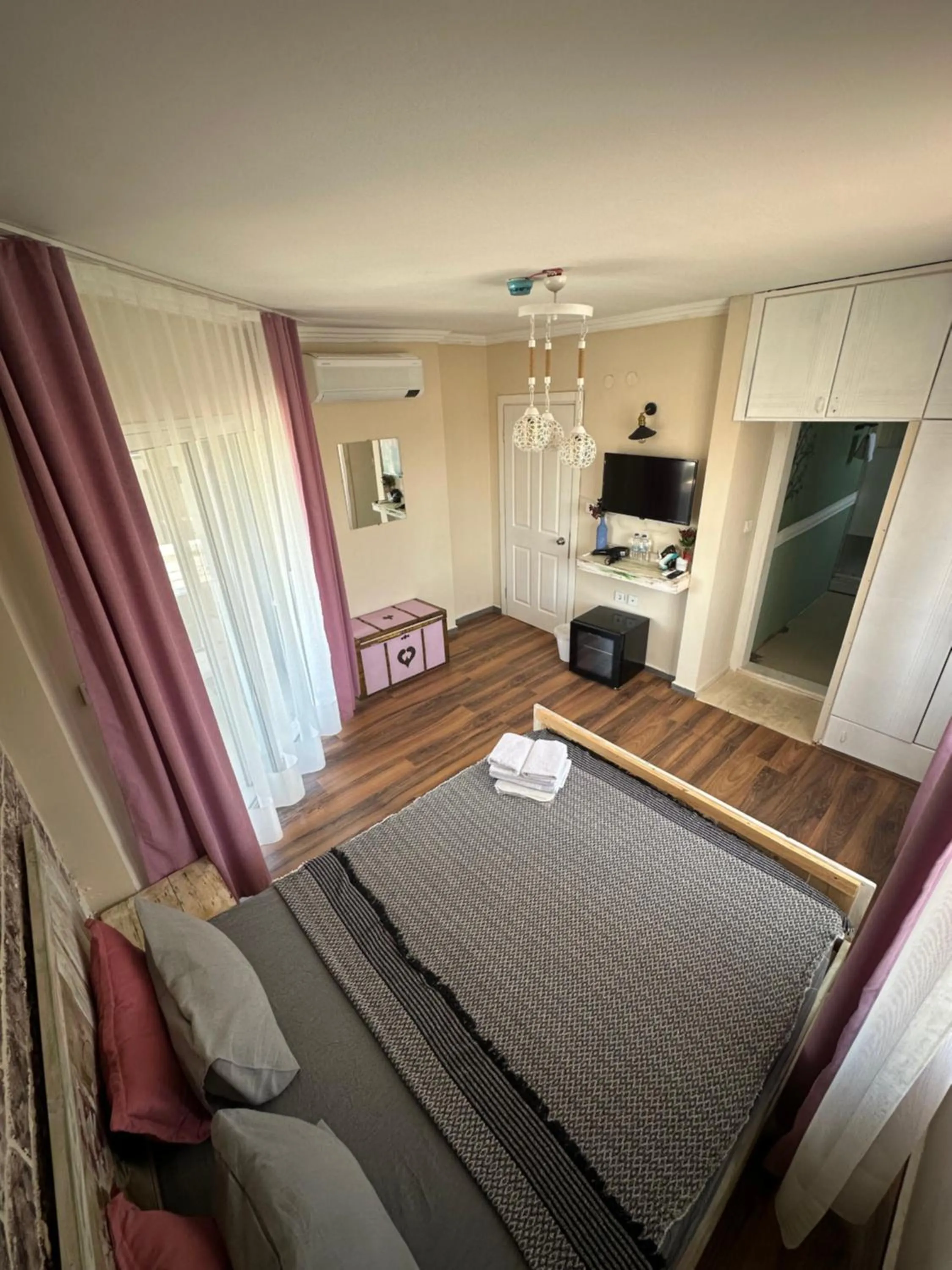 Bed in Kekik Alaçatı Otel