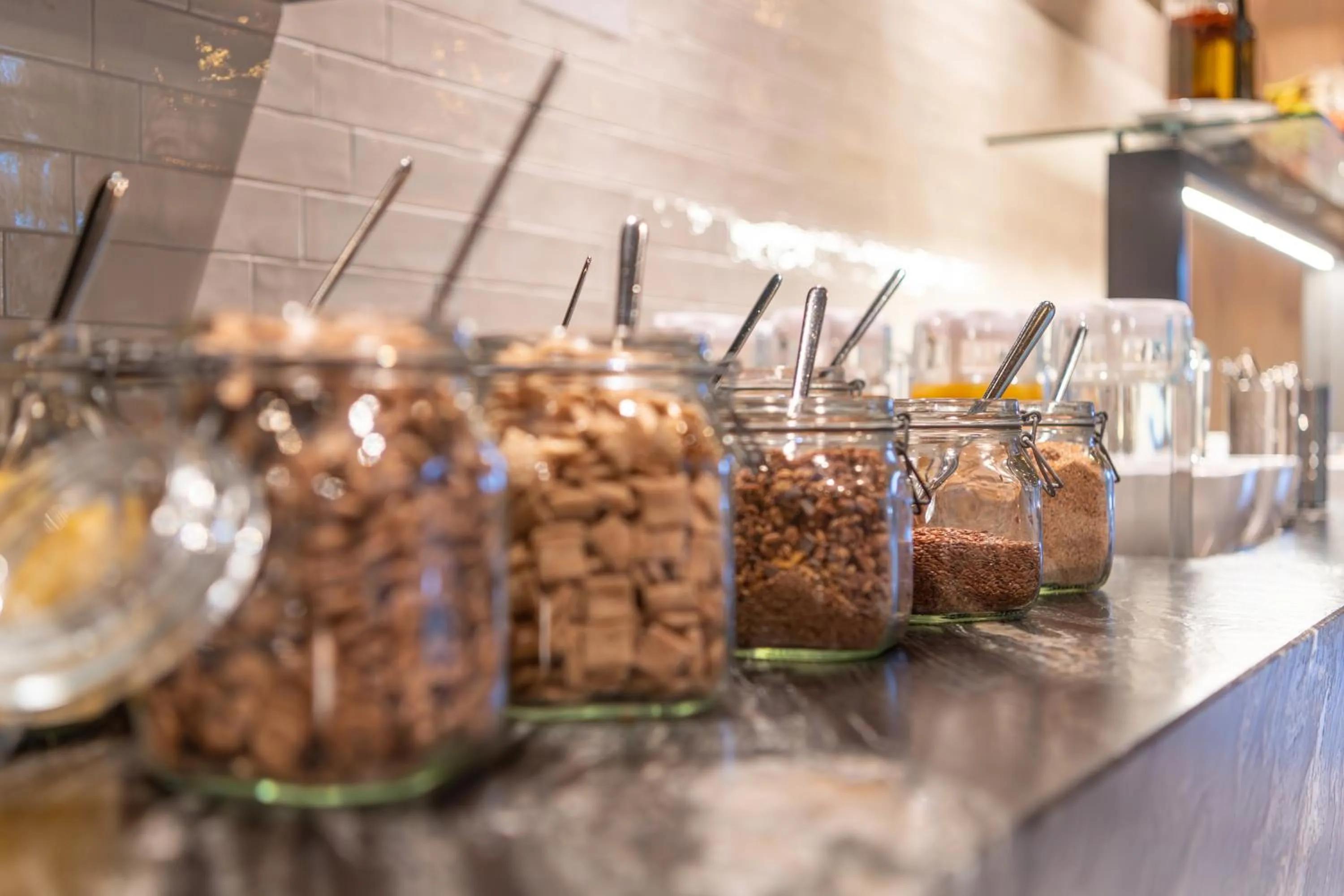 Buffet breakfast in Hotel Enzian Paznaun