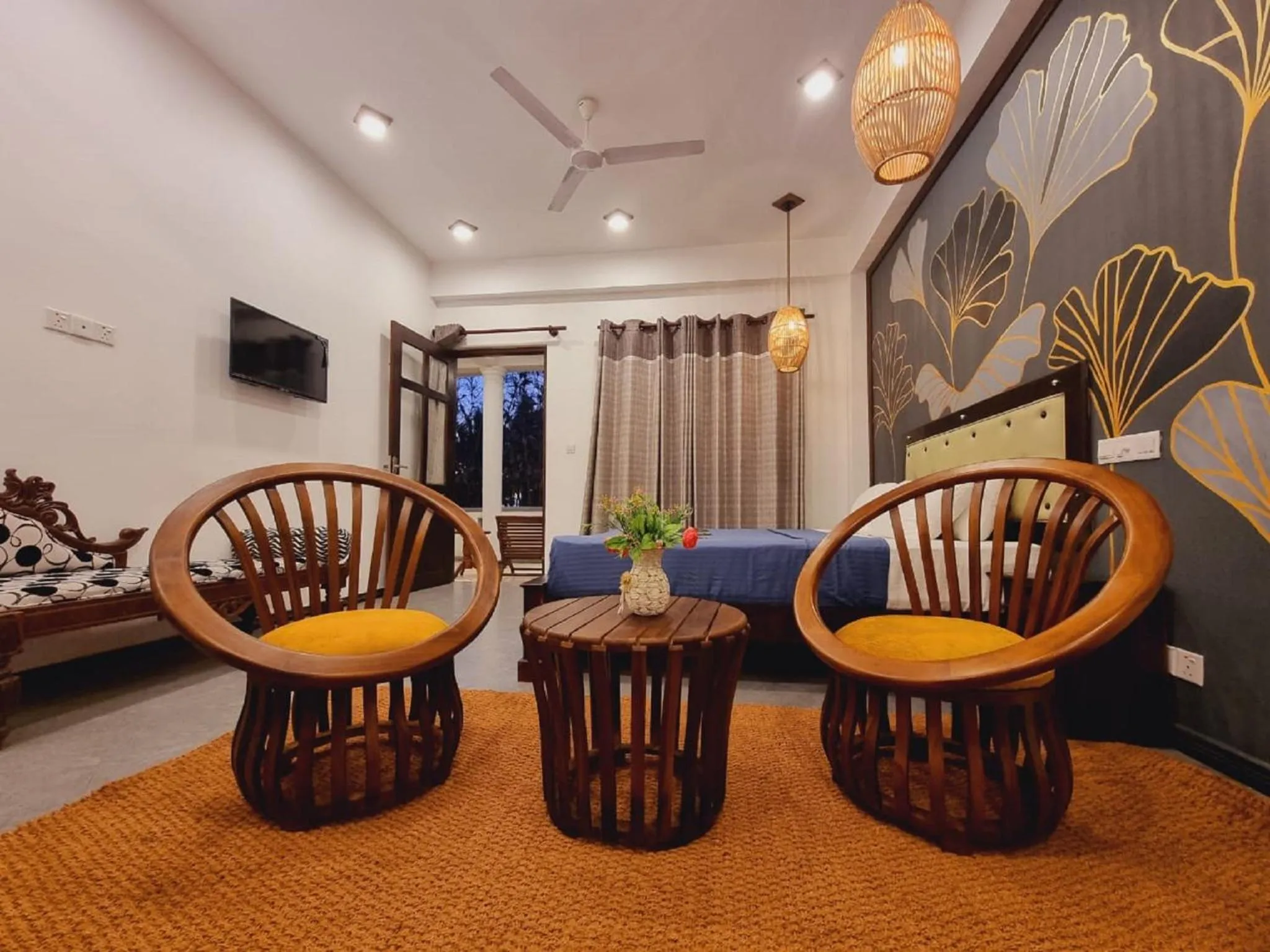 Living room in Crystal Oceanic