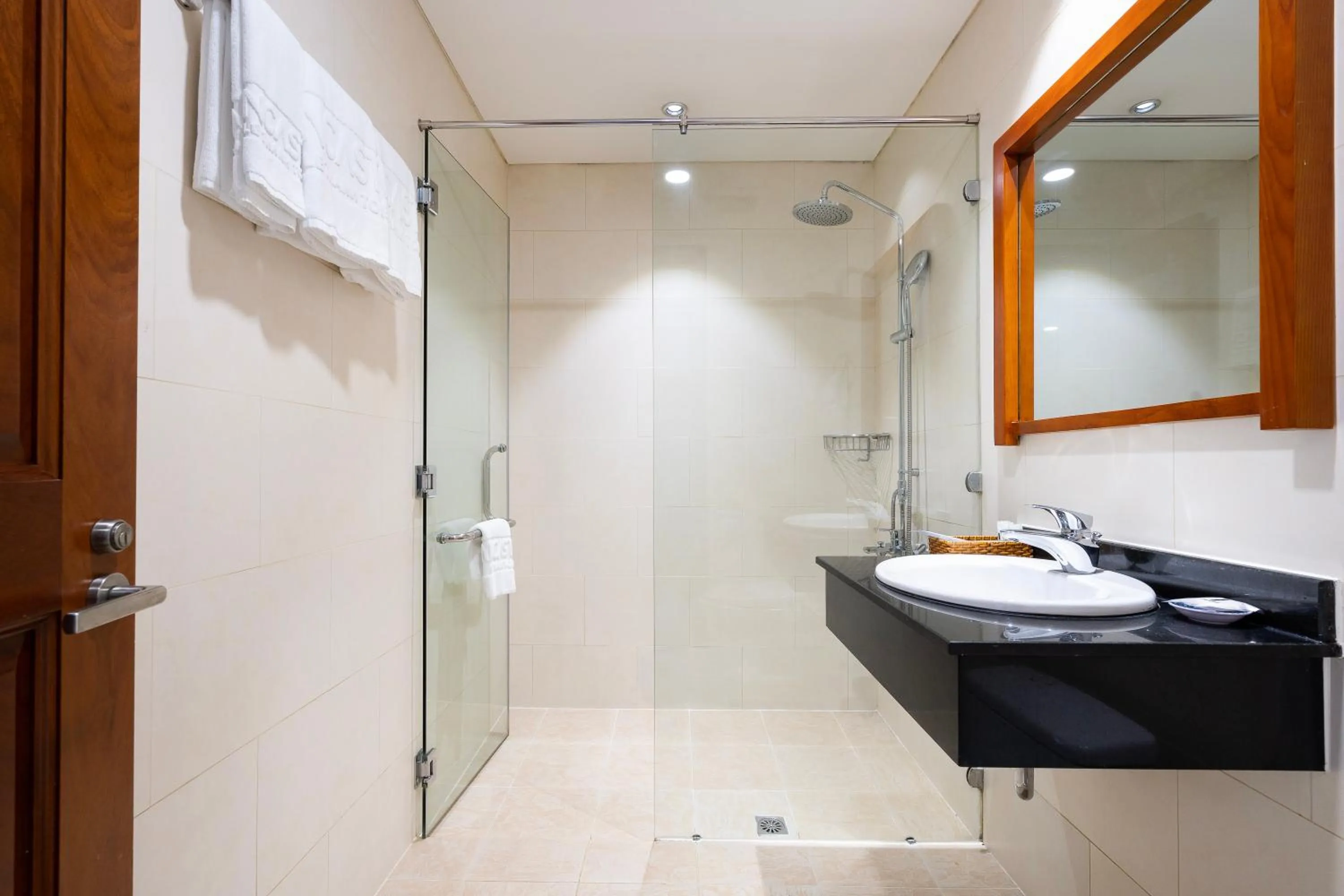 Bathroom in Lancaster Ho Chi Minh Serviced Apartment Official